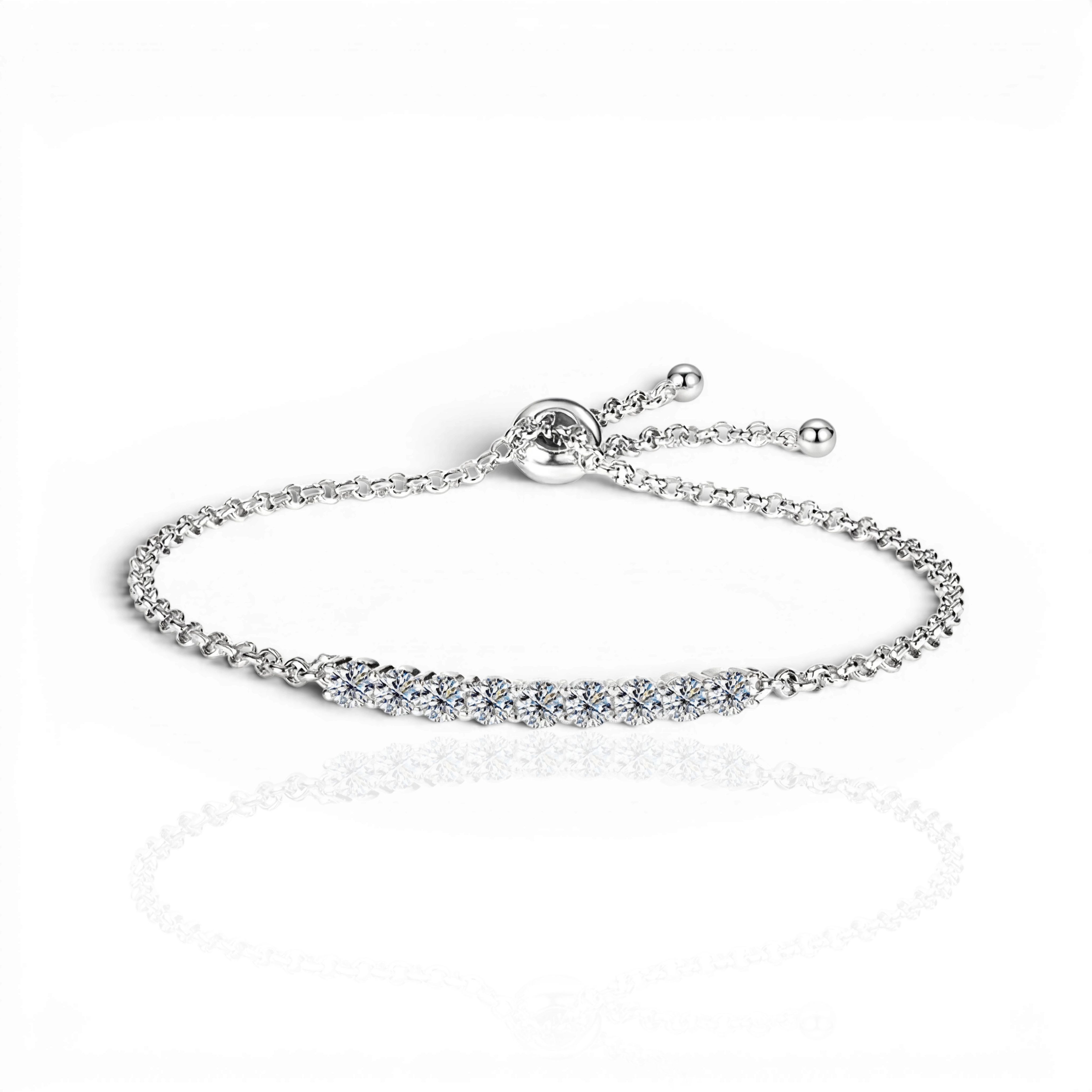 18K White Gold Vermeil