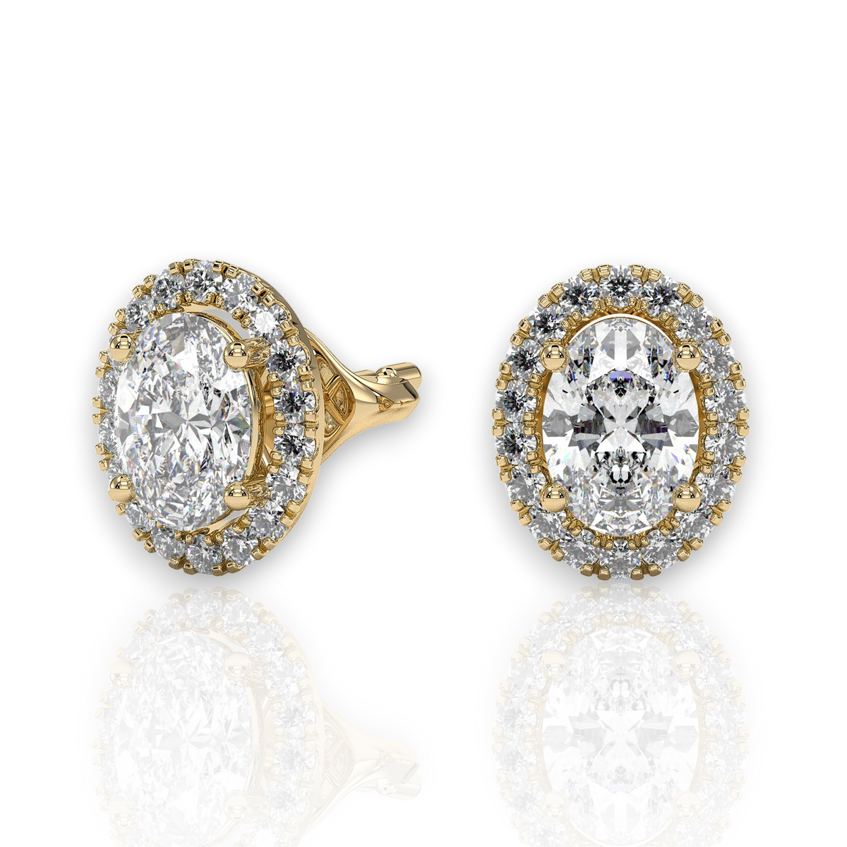 18K Yellow Gold Vermeil / 1.00 CARAT