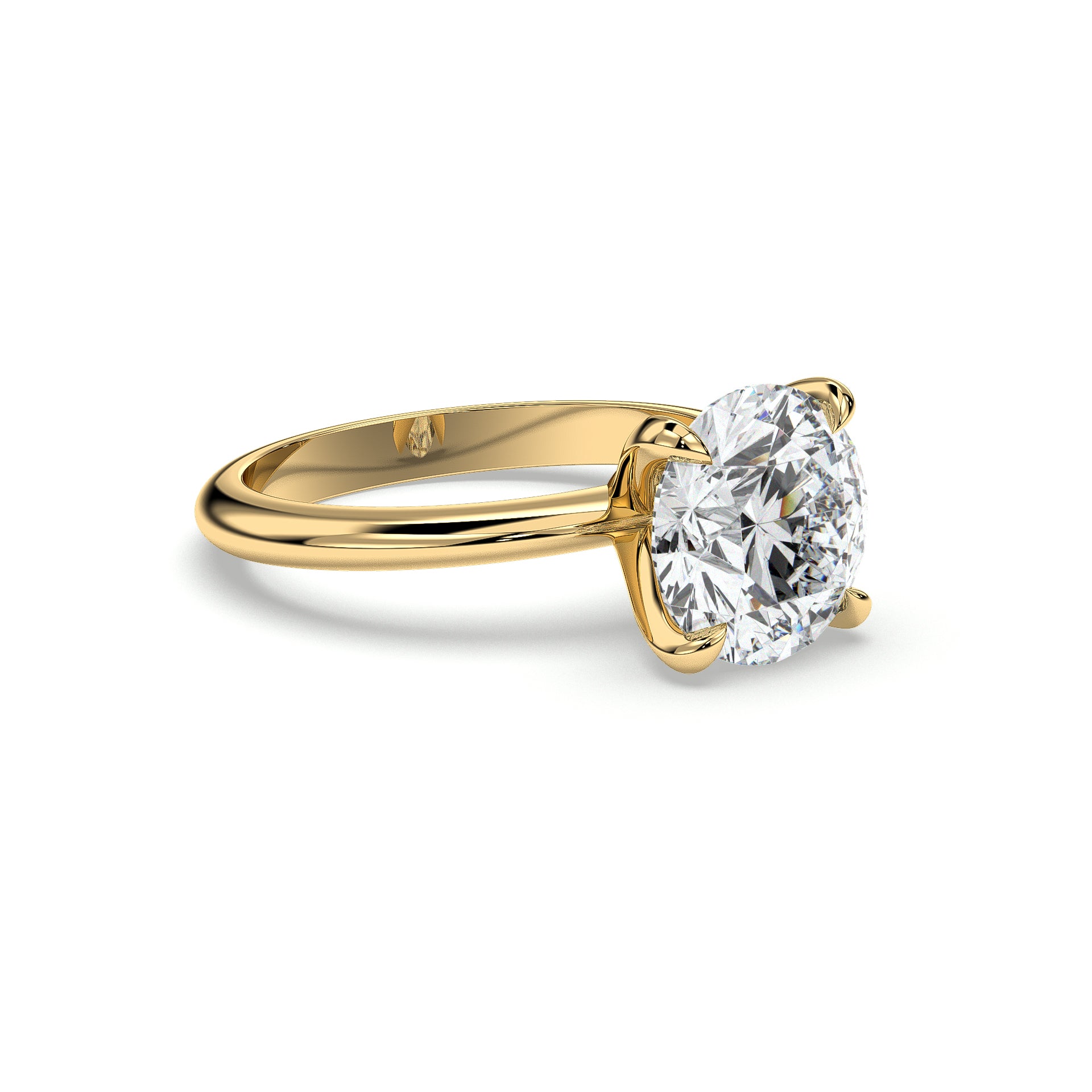 18K Yellow Gold Vermeil / 3.00 CARAT