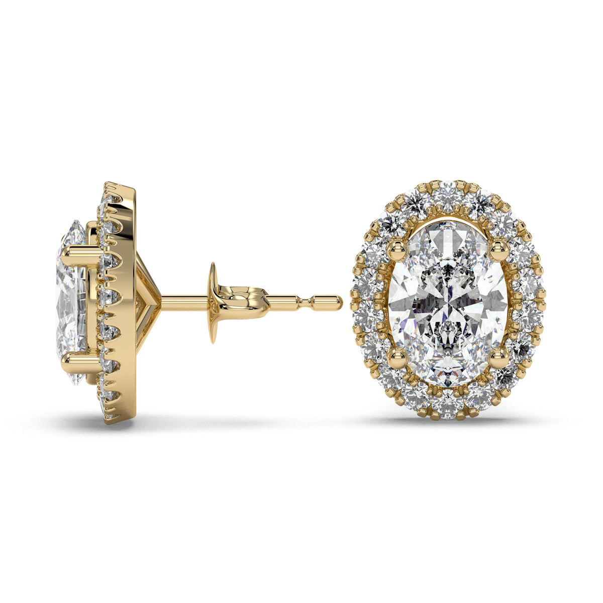 18K Yellow Gold Vermeil / 2.00 CARAT