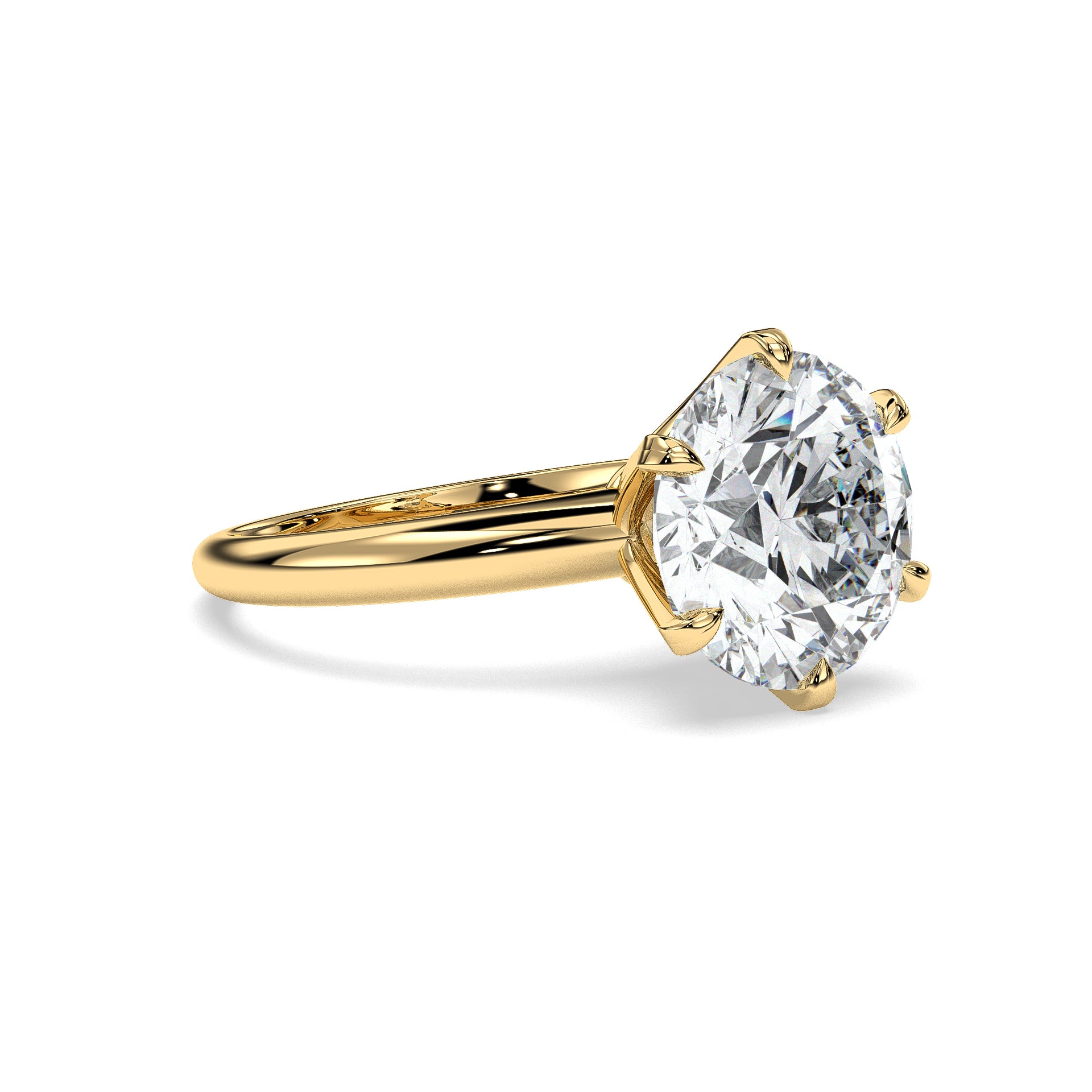 18K Yellow Gold Vermeil / 5.00 CARAT