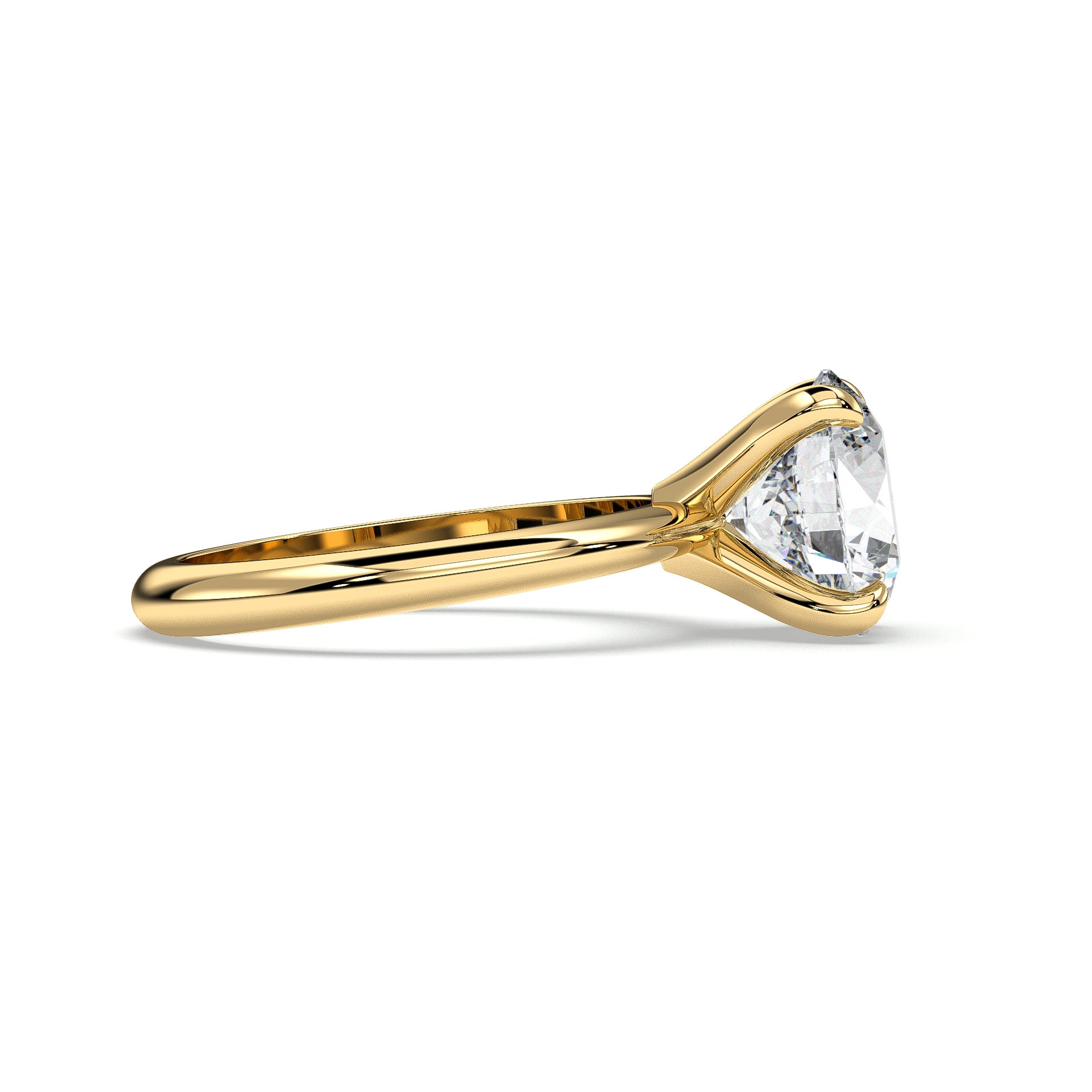 18K Yellow Gold Vermeil / 3.00 CARAT