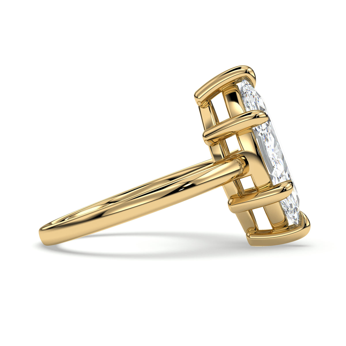 18K Yellow Gold Vermeil / 3.00 CARAT