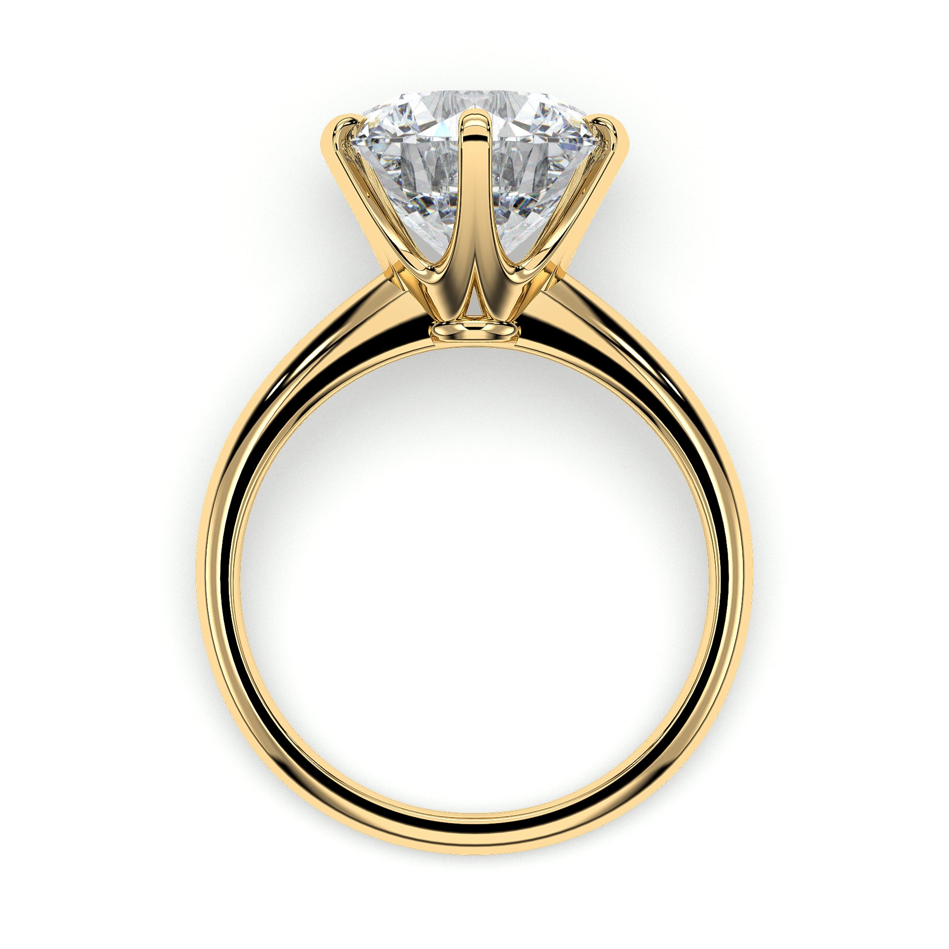 18K Yellow Gold Vermeil / 5.00 CARAT