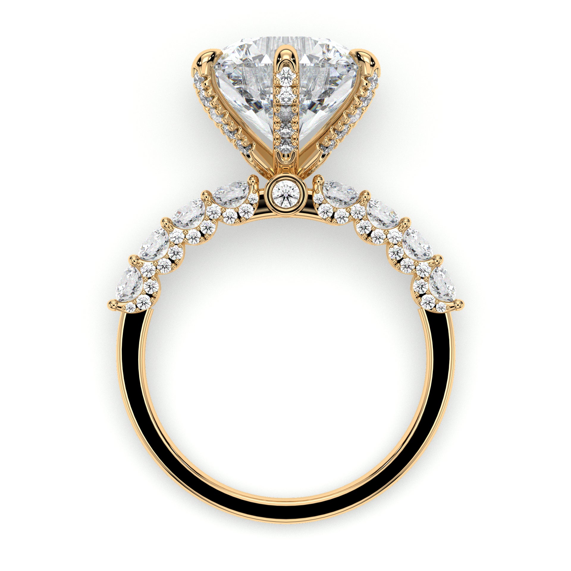 18K Yellow Gold Vermeil / 5.00 CARAT