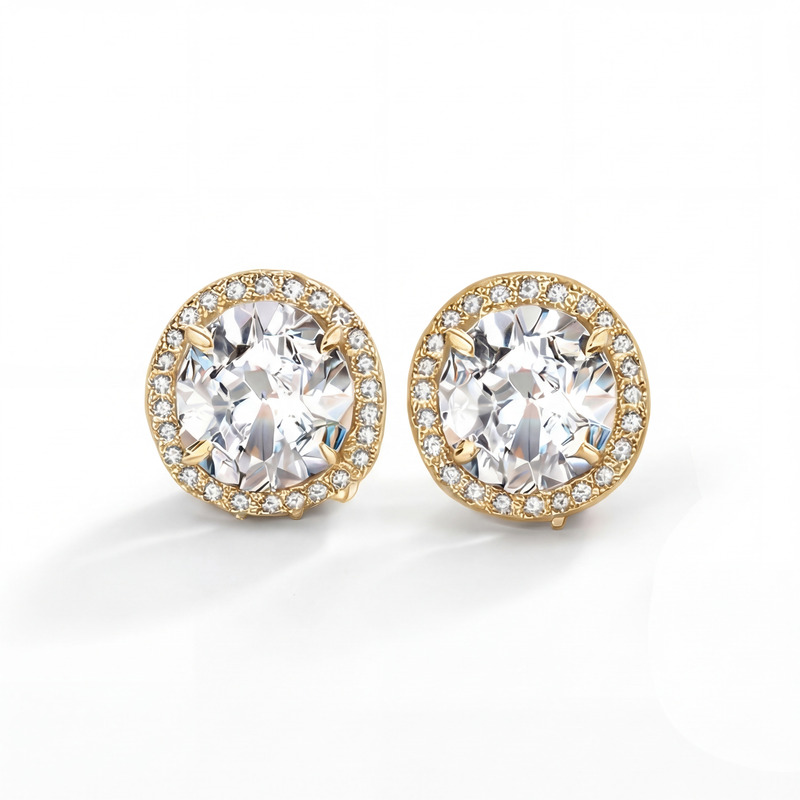 Halo Éternelle Earrings
