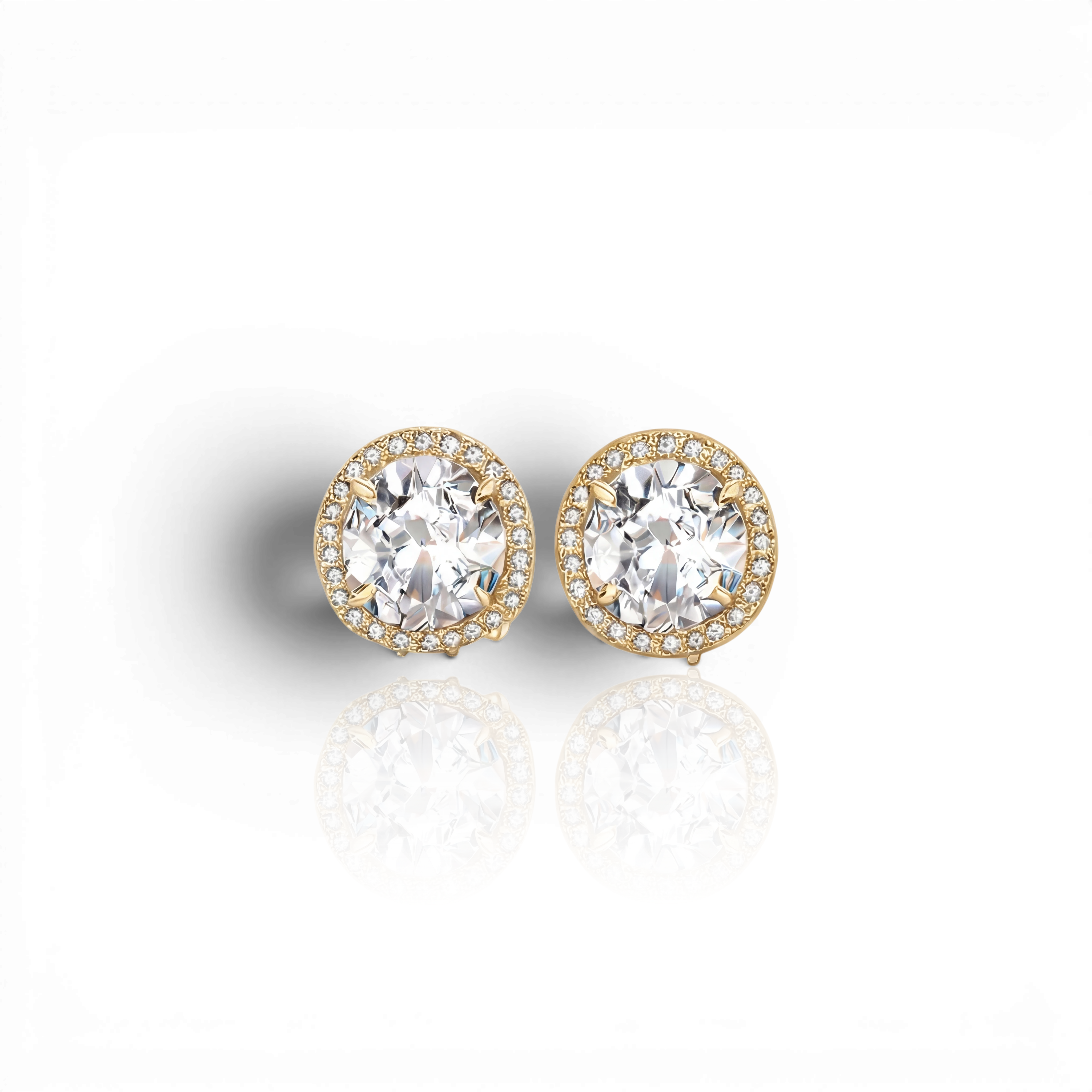 18K Yellow Gold Vermeil / 1.00 CARAT