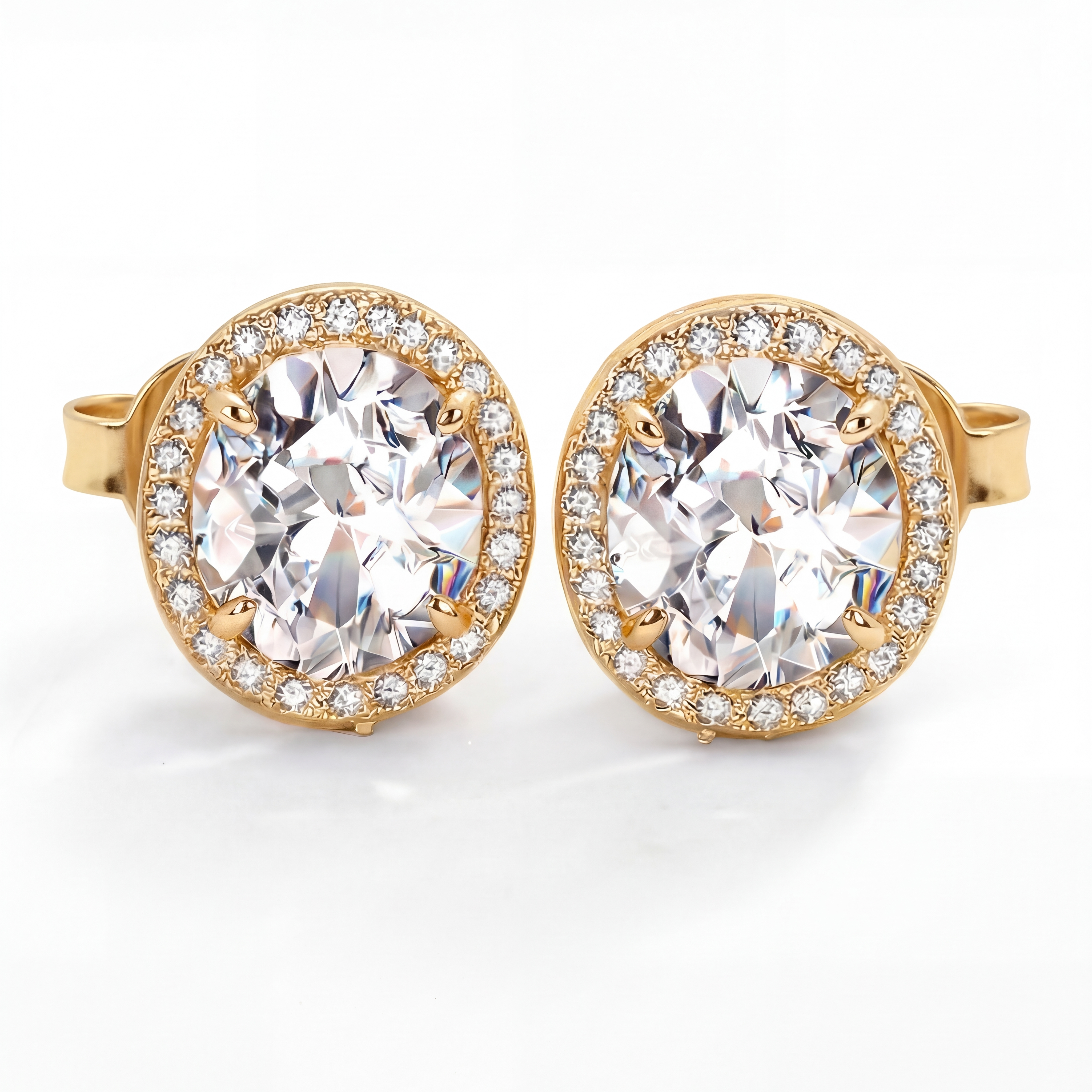 Halo Éternelle Earrings