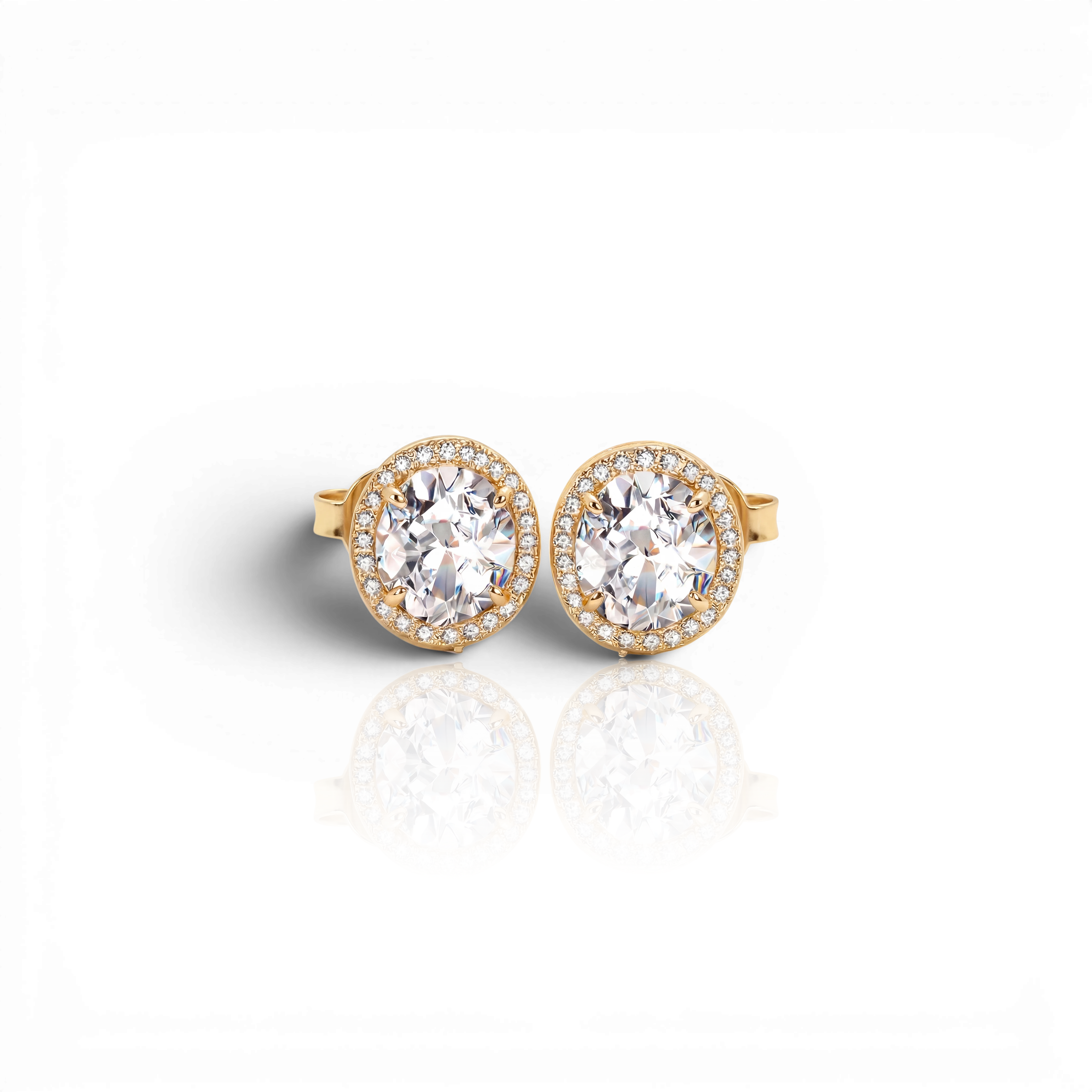 18K Yellow Gold Vermeil / 2.00 CARAT