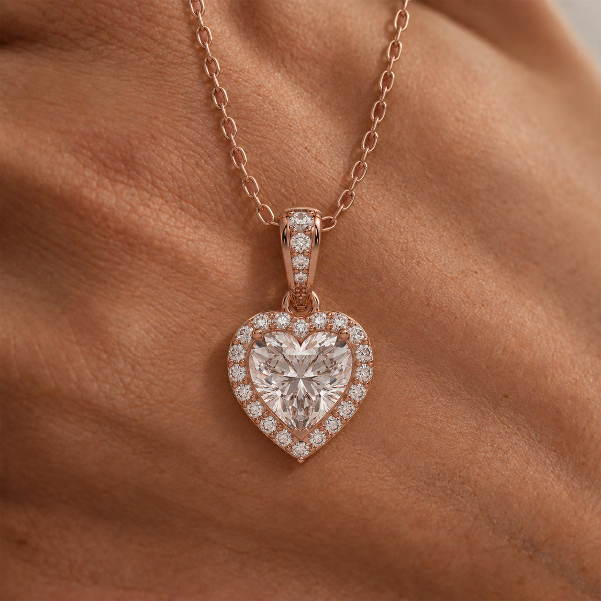 18K Rose Gold Vermeil / 1.00 CARAT