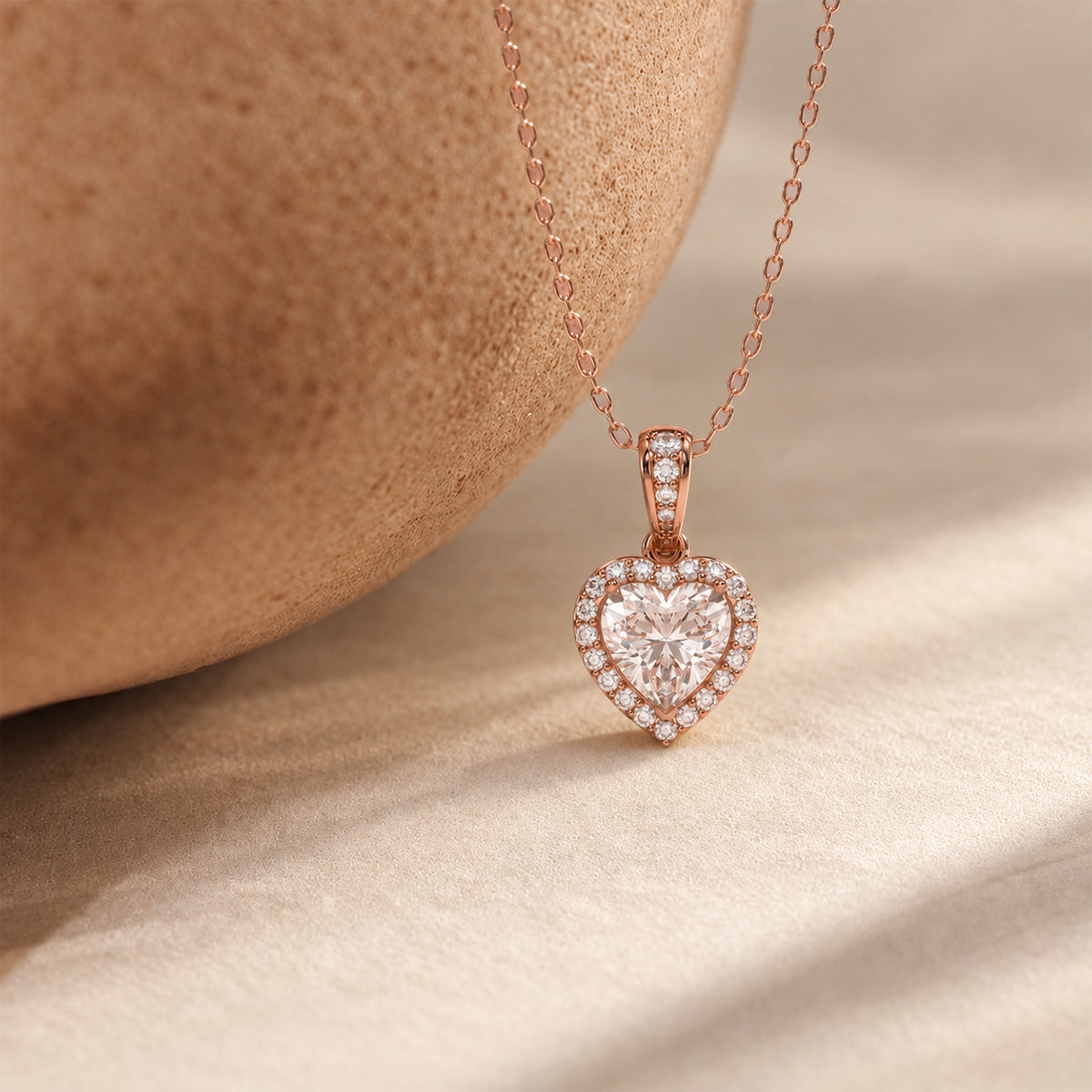 18K Rose Gold Vermeil / 1.00 CARAT