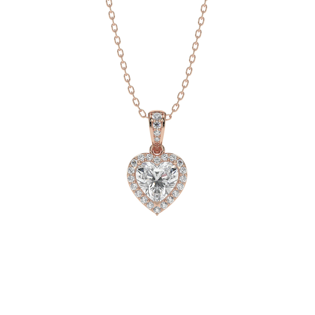 18K Rose Gold Vermeil / 1.00 CARAT