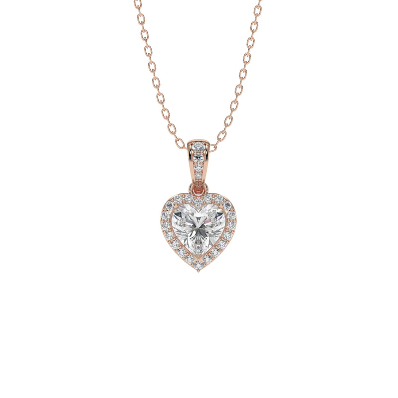18K Rose Gold Vermeil / 1.00 CARAT