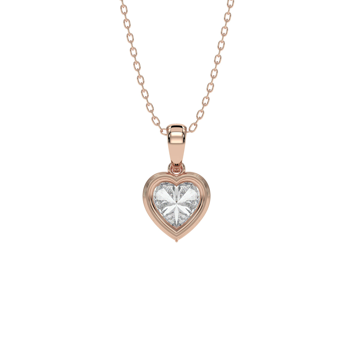 18K Rose Gold Vermeil / 1.00 CARAT