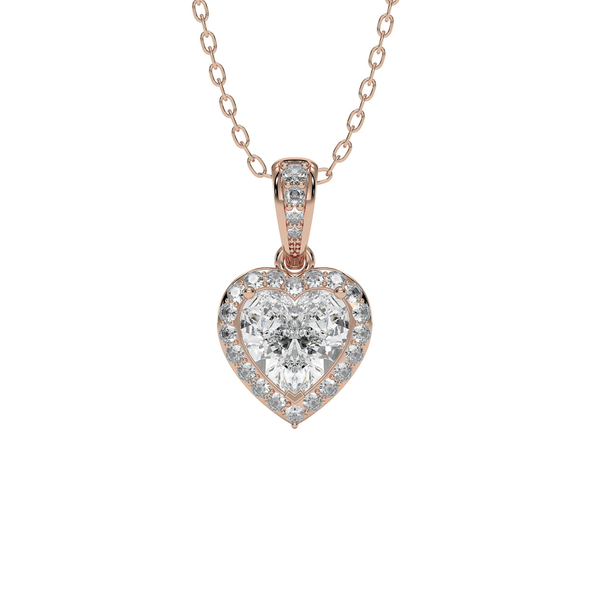 18K Rose Gold Vermeil / 2.00 CARAT