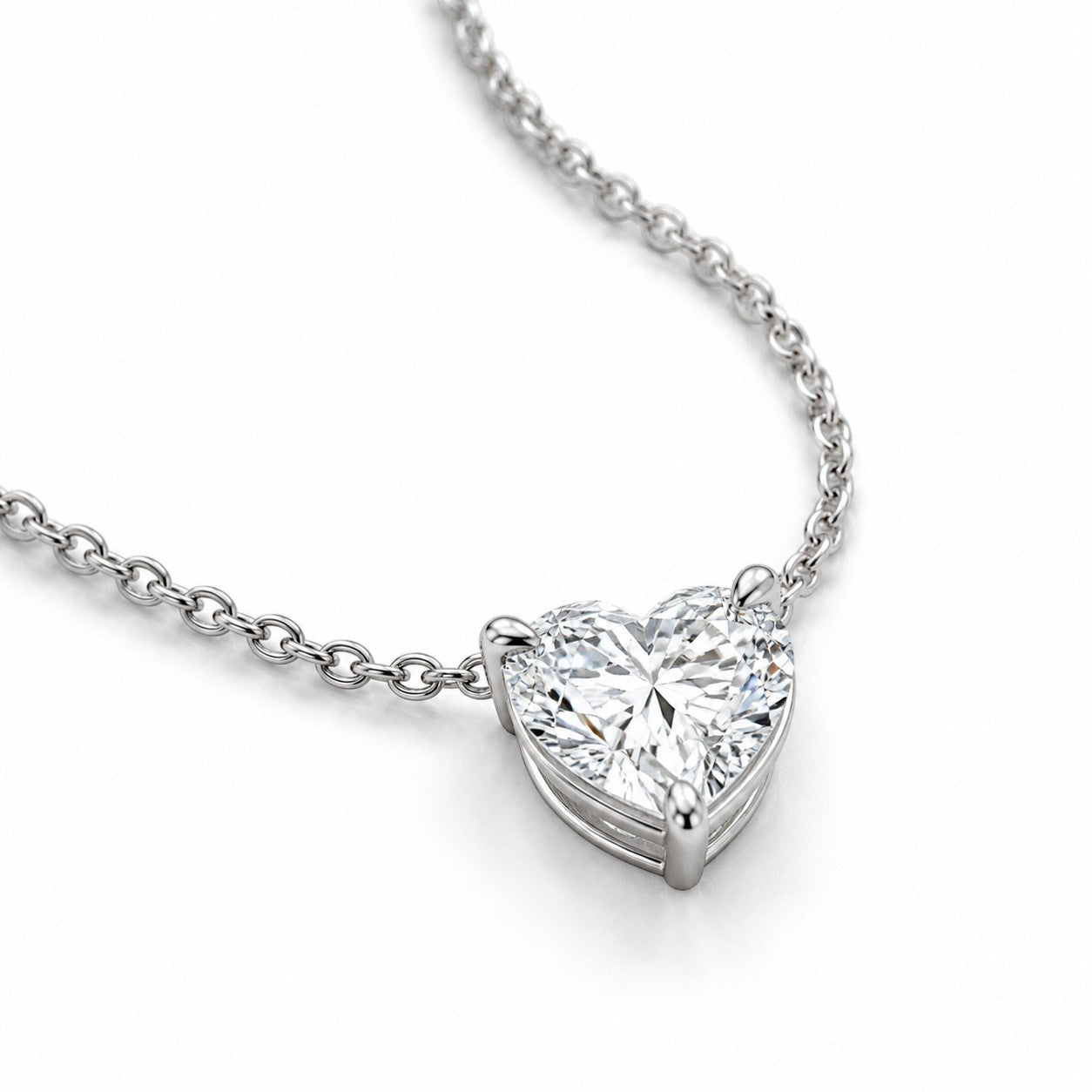 18K White Gold Vermeil