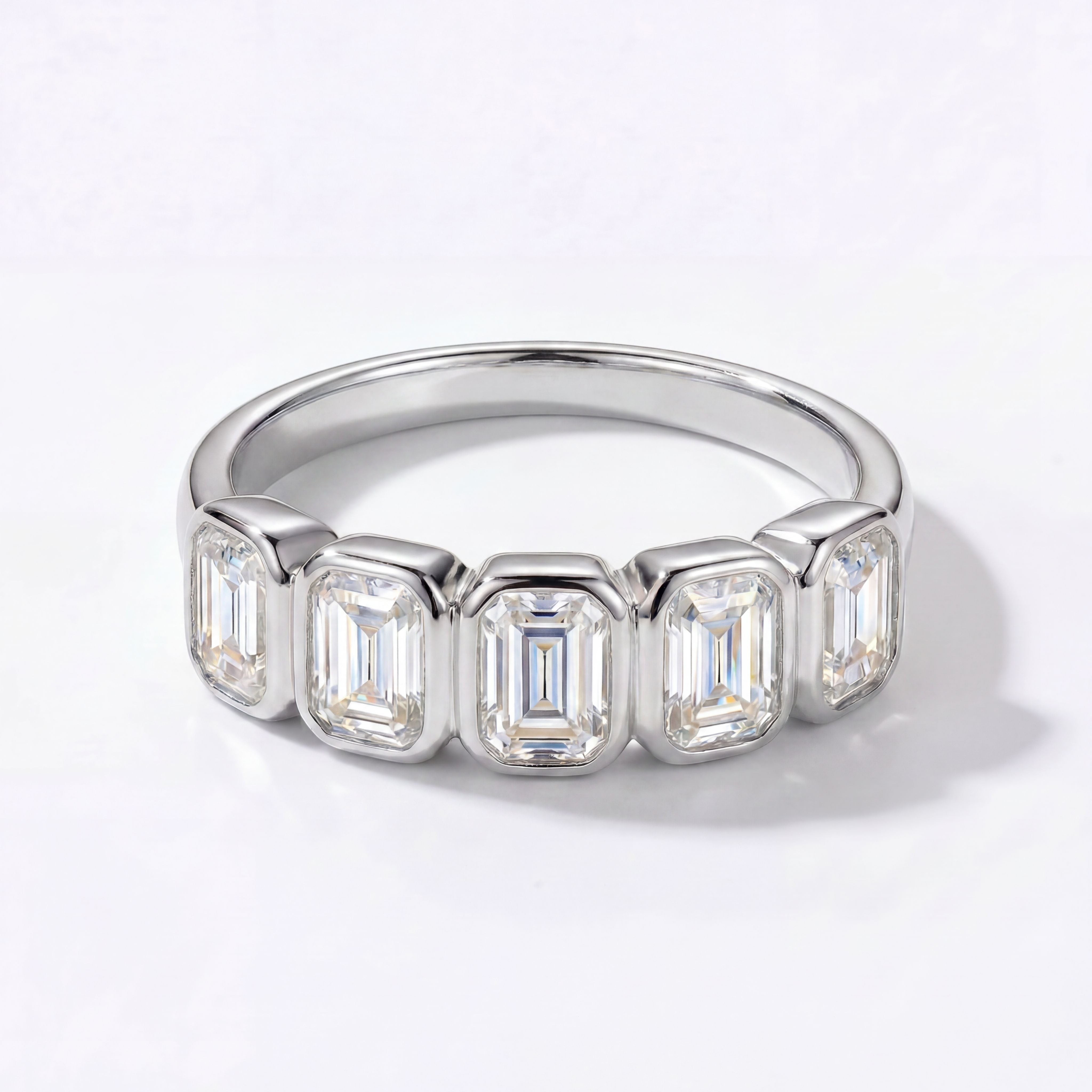18K White Gold Vermeil