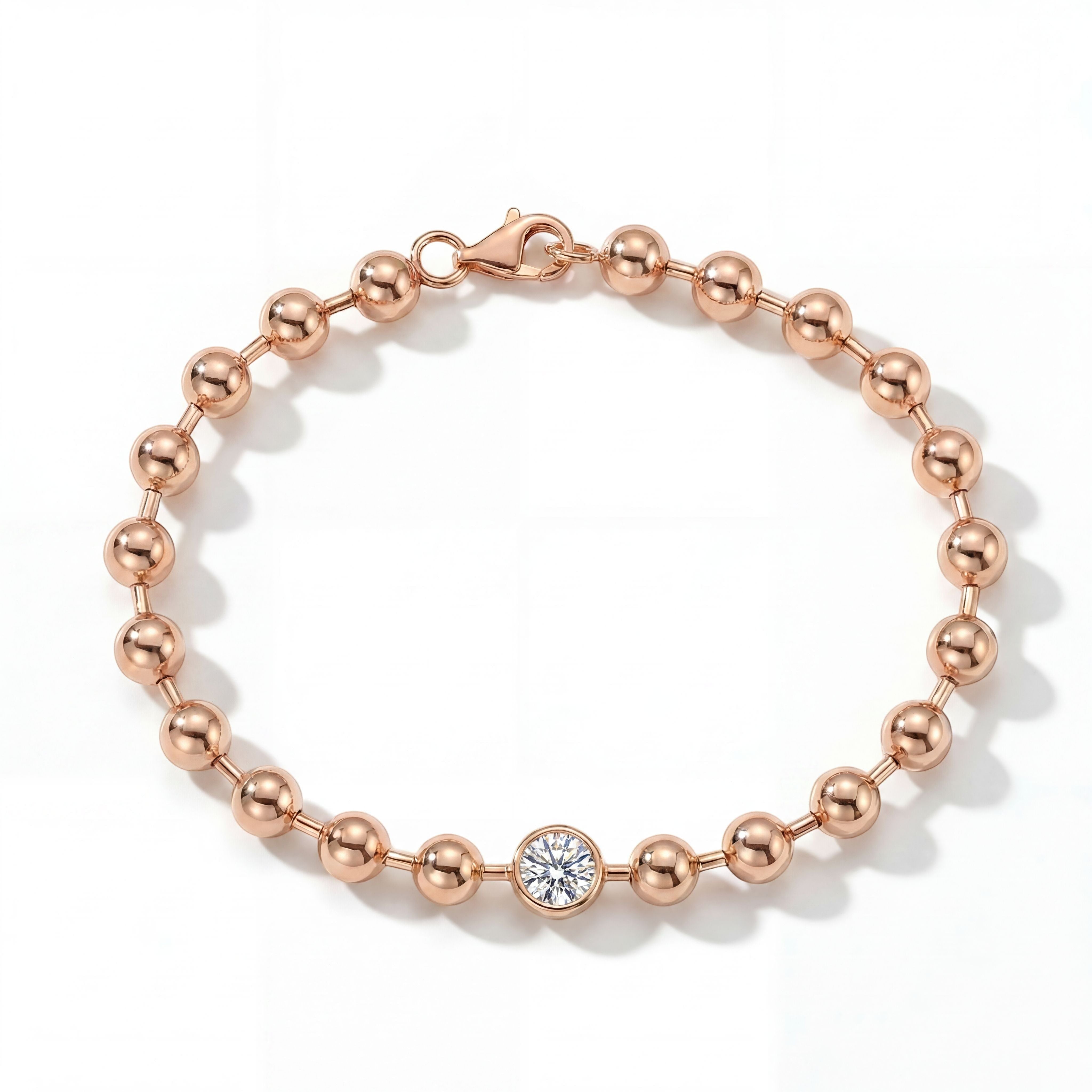 18K Rose Gold Vermeil