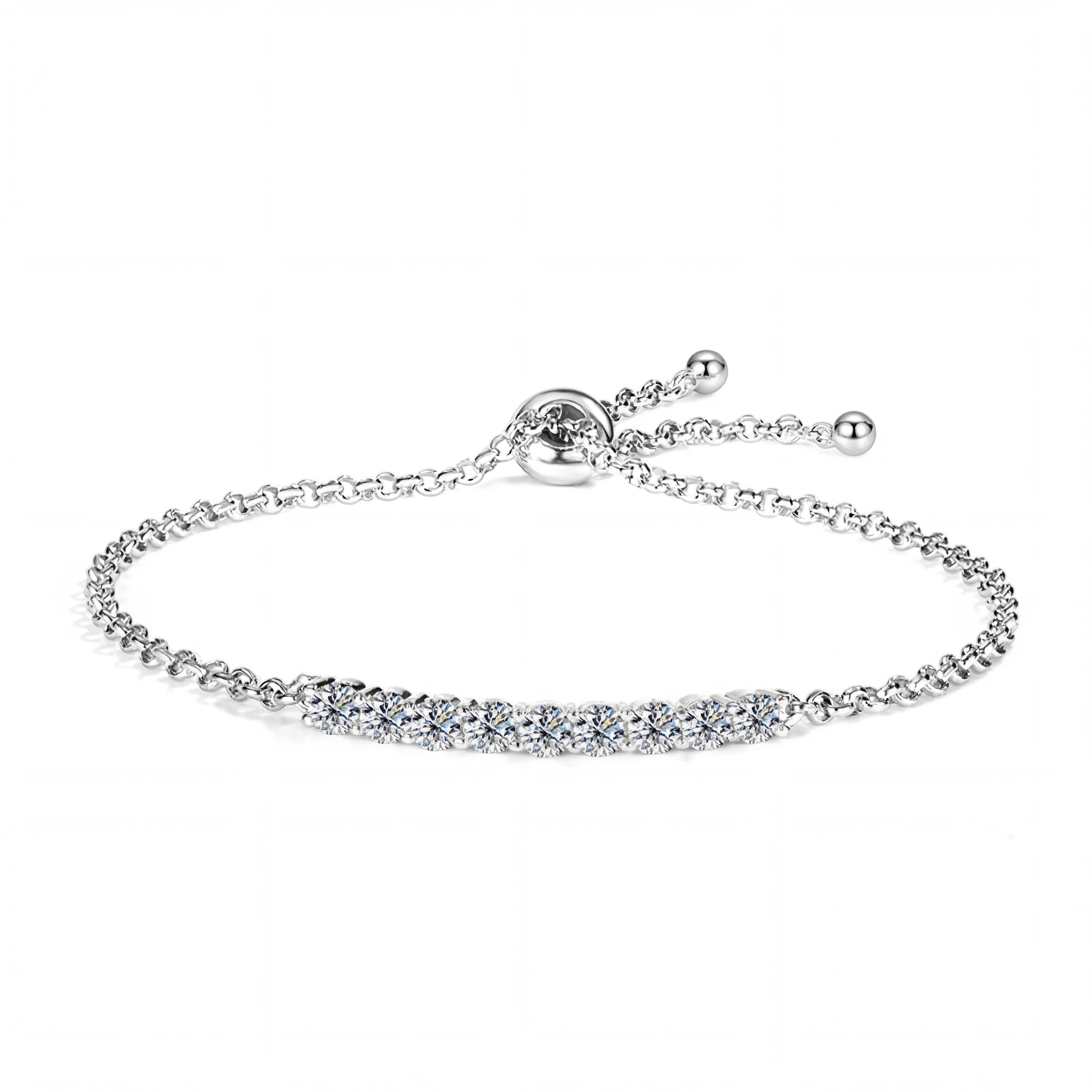 18K White Gold Vermeil