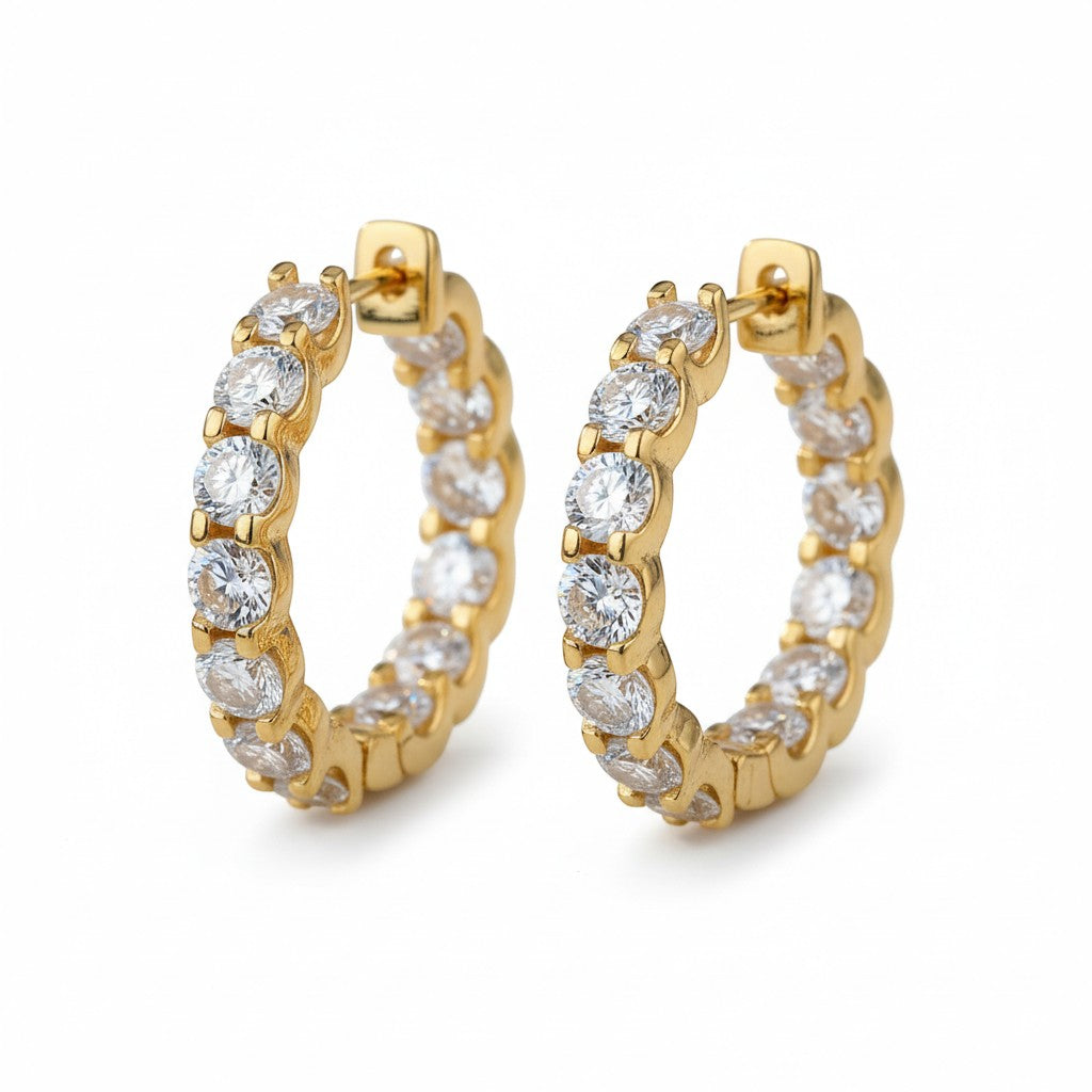 18K Yellow Gold Vermeil
