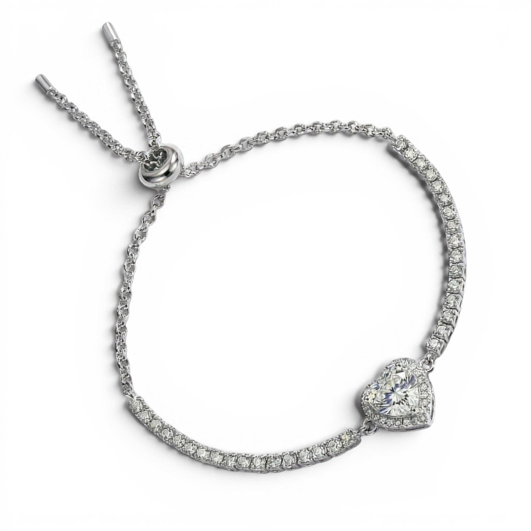 18K White Gold Vermeil
