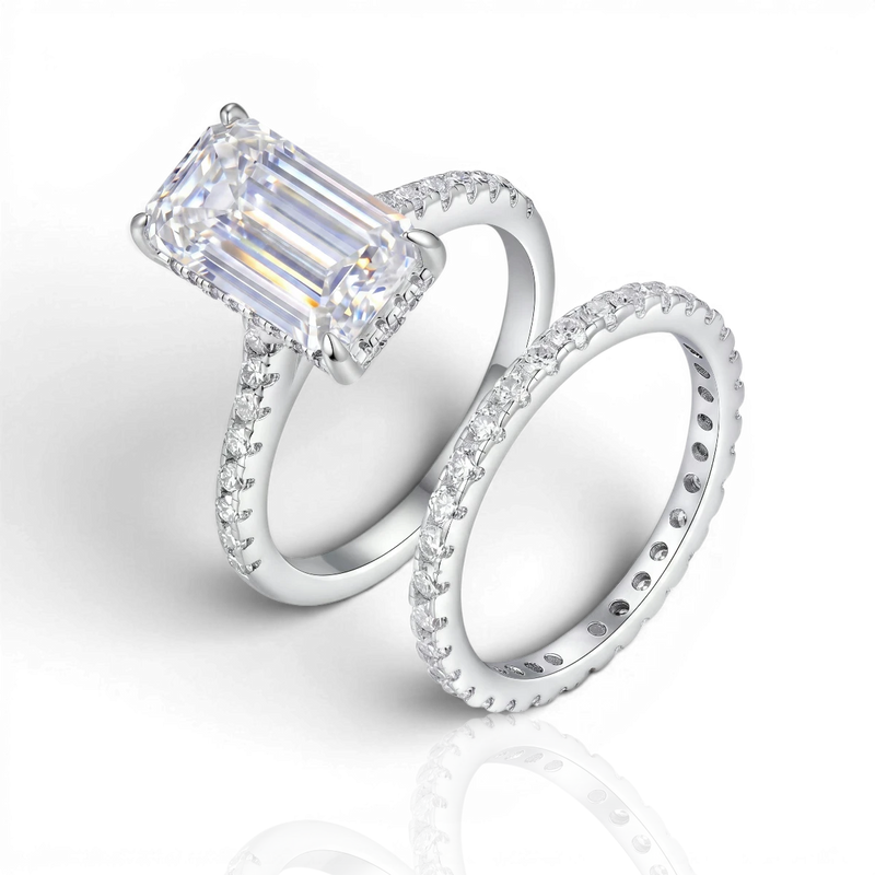 18K White Gold Vermeil