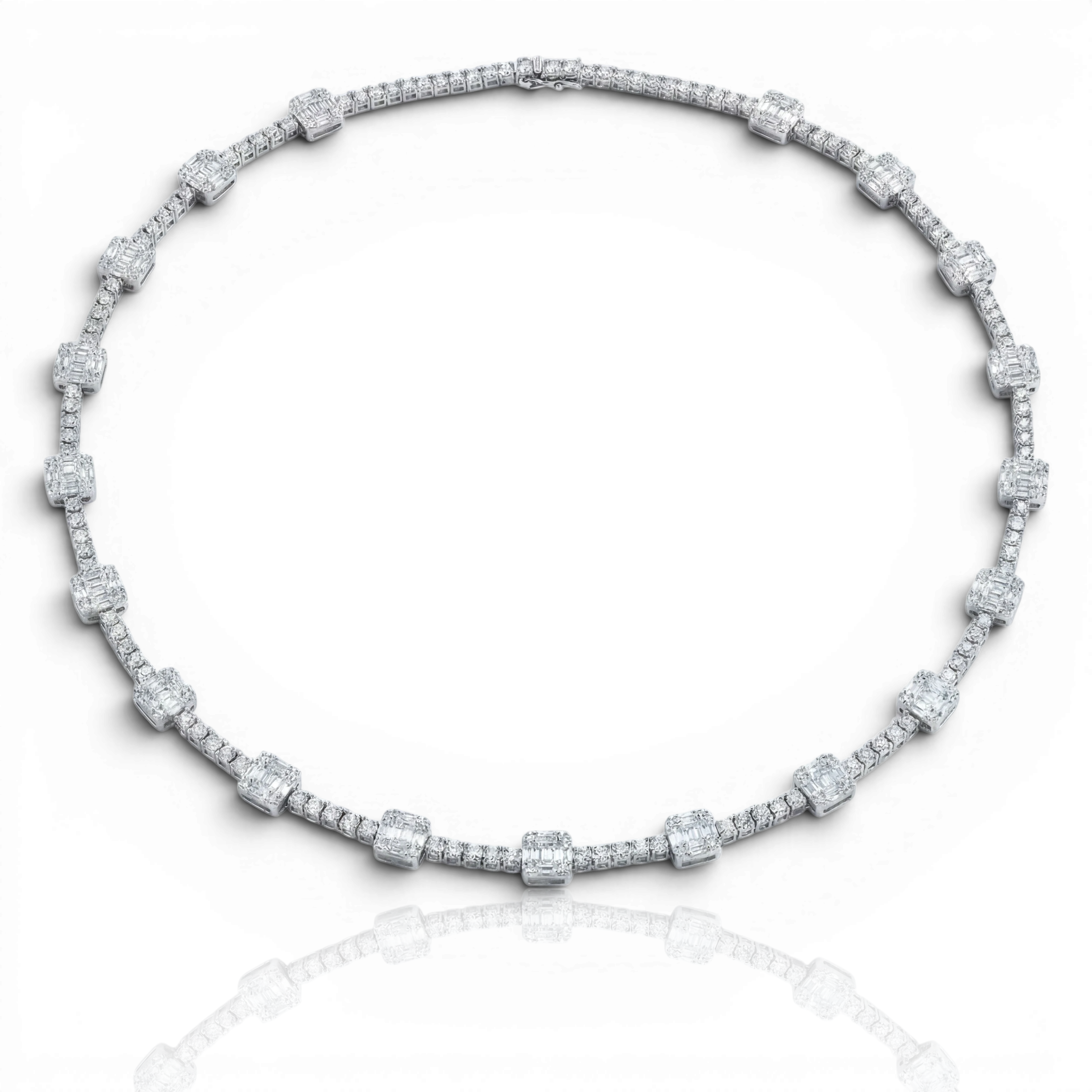 18K White Gold Vermeil