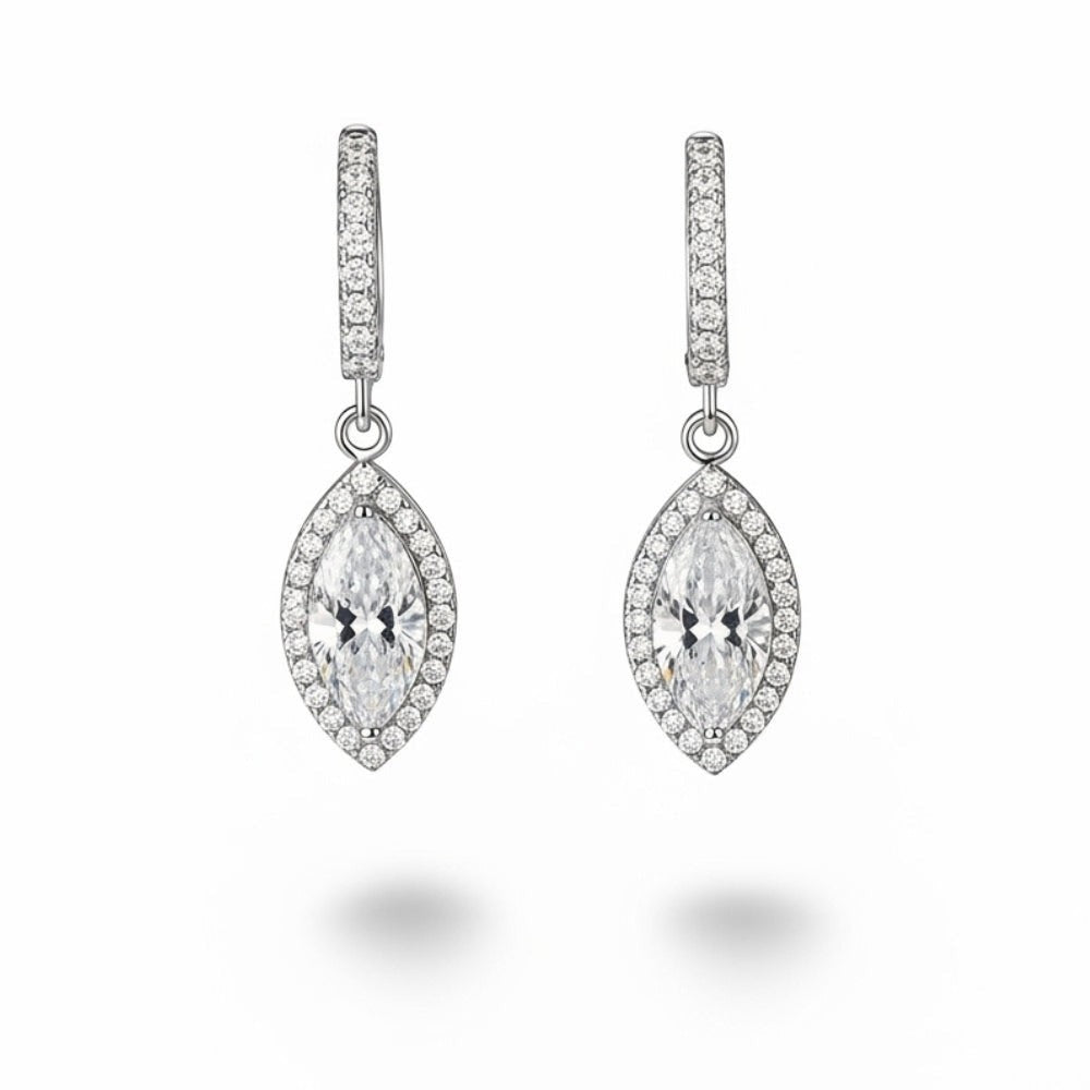 18K White Gold Vermeil