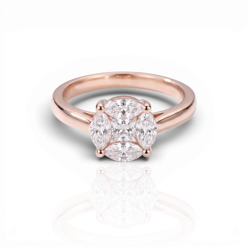 18K Rose Gold Vermeil