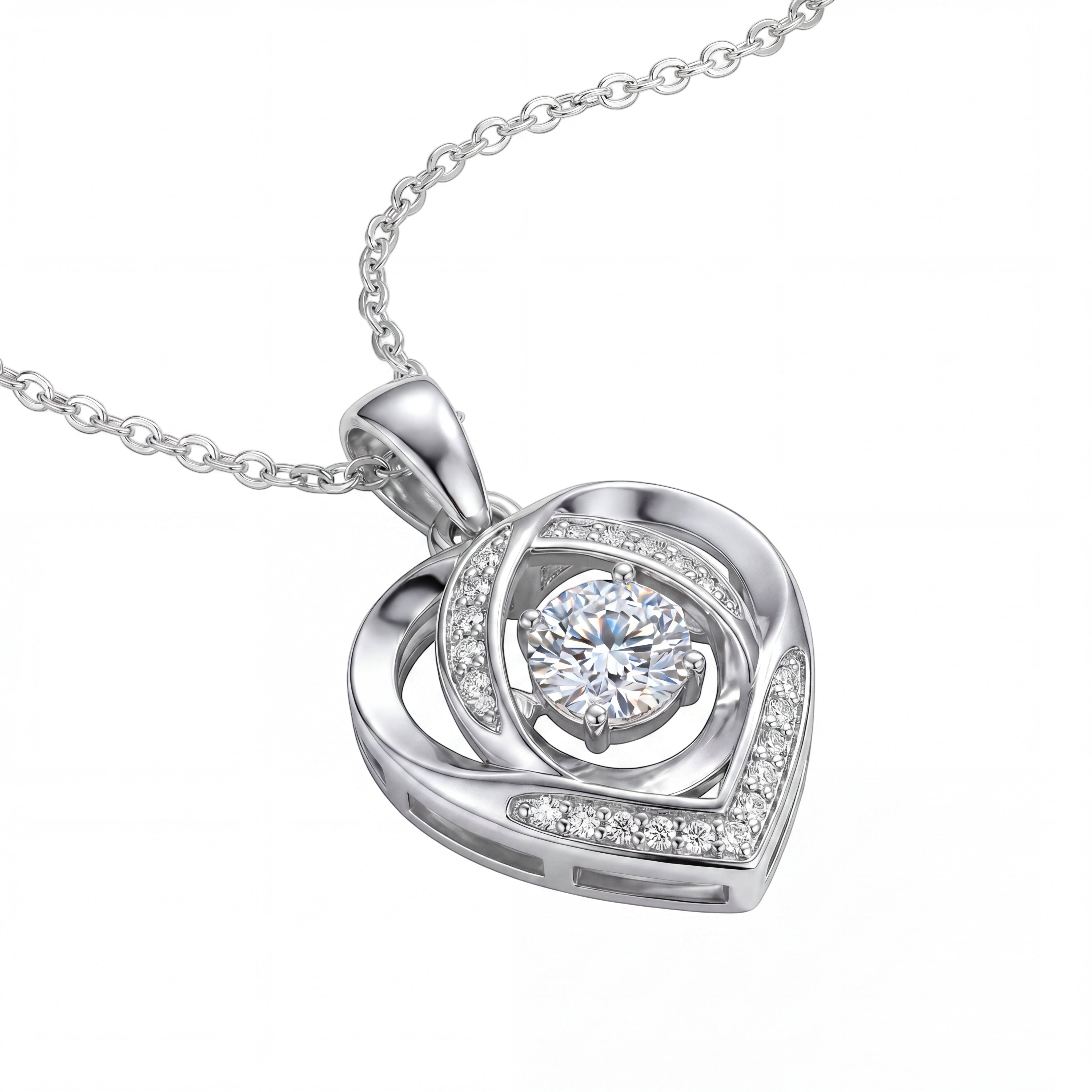 18K White Gold Vermeil