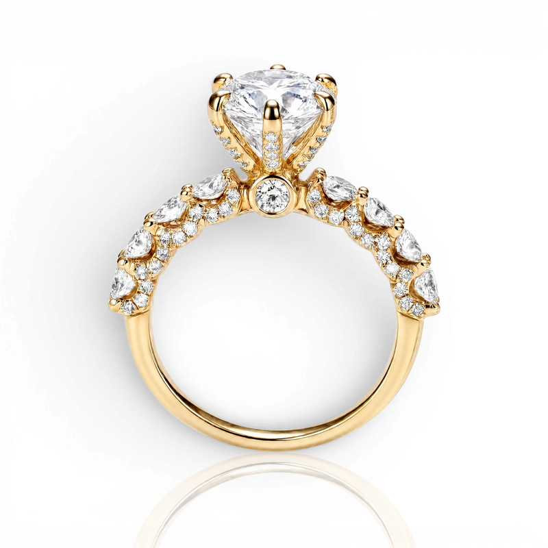 18K Yellow Gold Vermeil / 2.00 CARAT