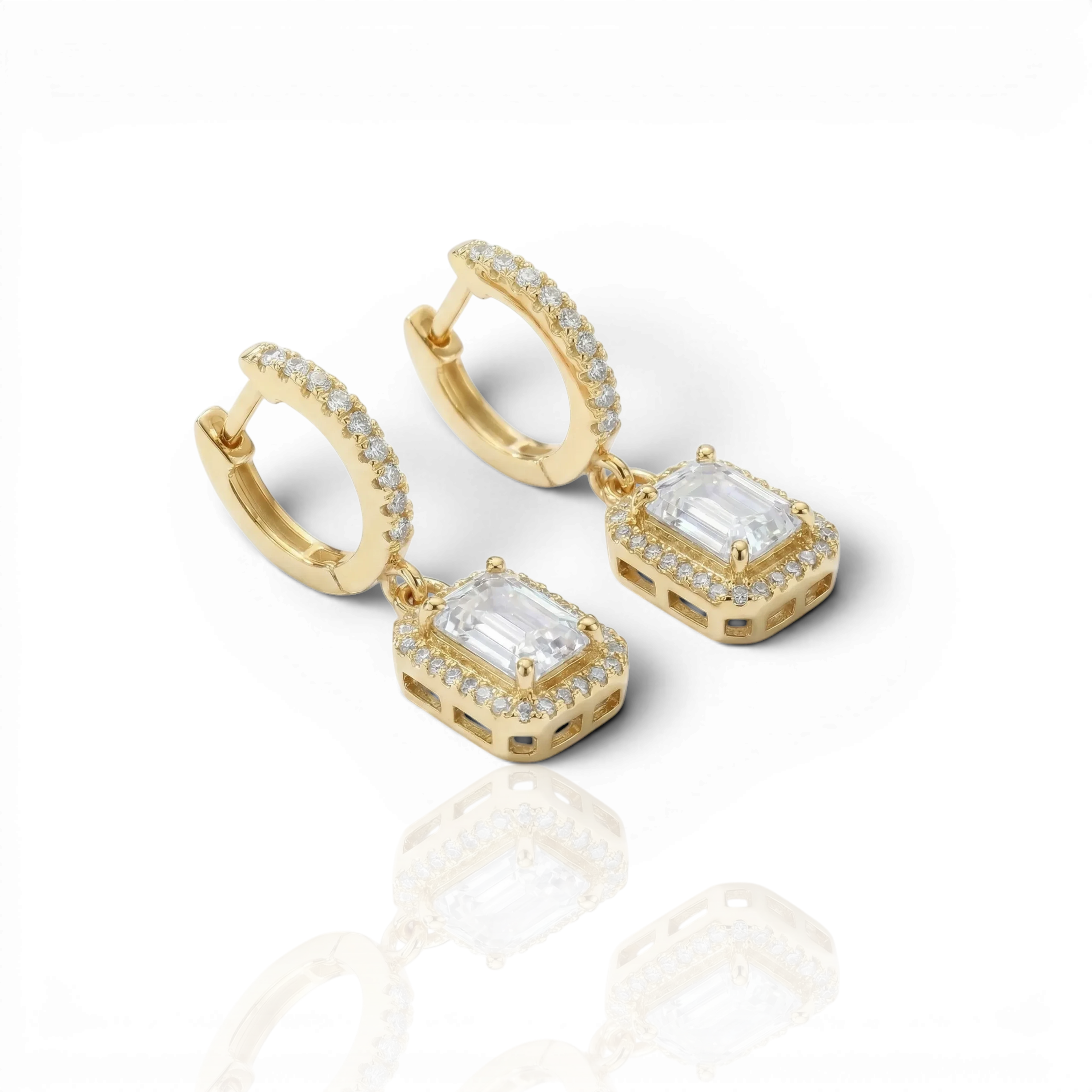 18K Yellow Gold Vermeil / 1.00 CARAT