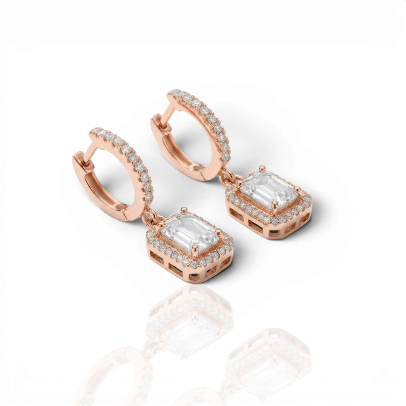 18K Rose Gold Vermeil / 1.00 CARAT