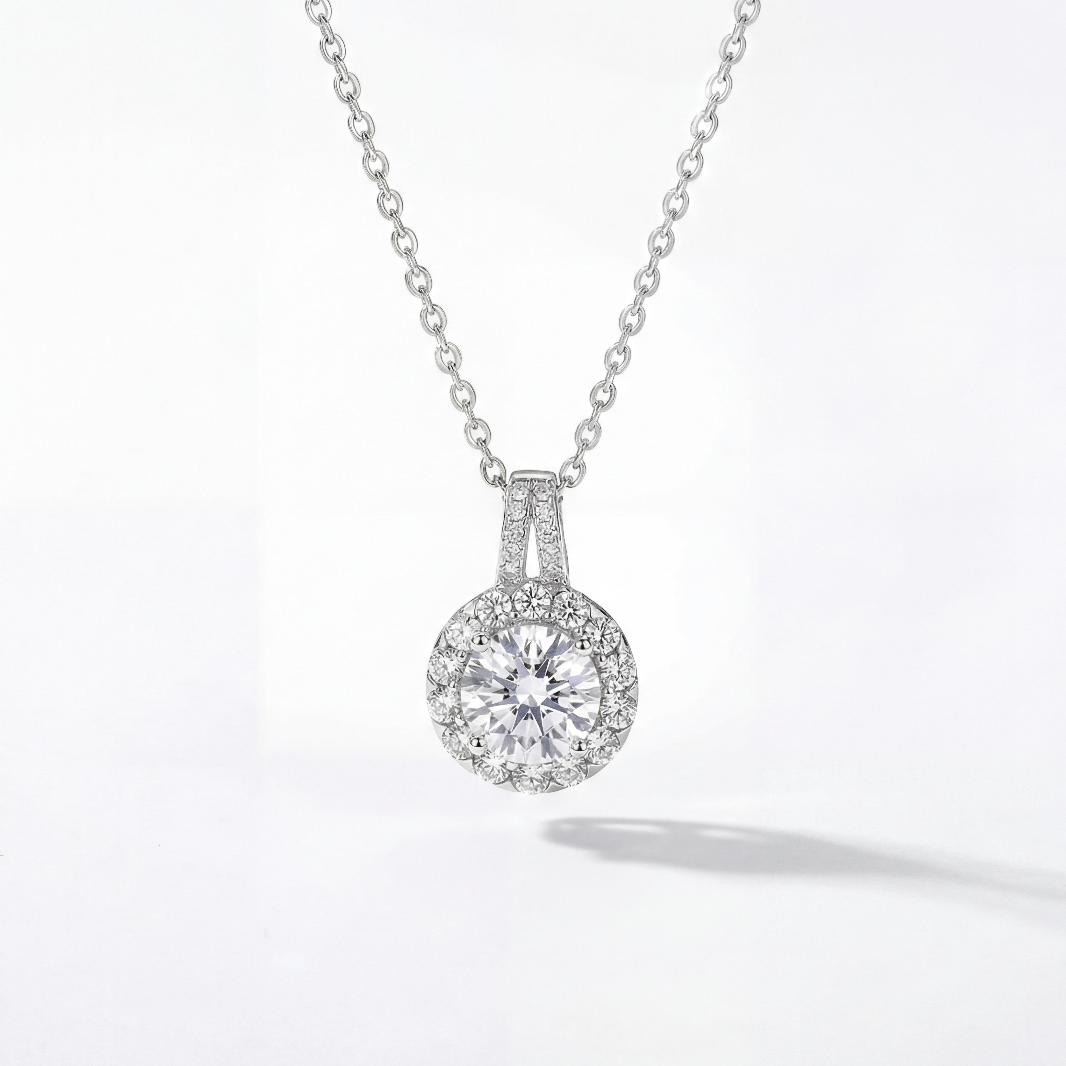 18K White Gold Vermeil