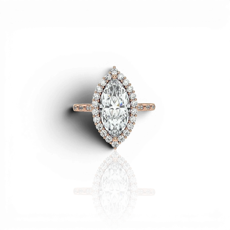 18K Rose Gold Vermeil