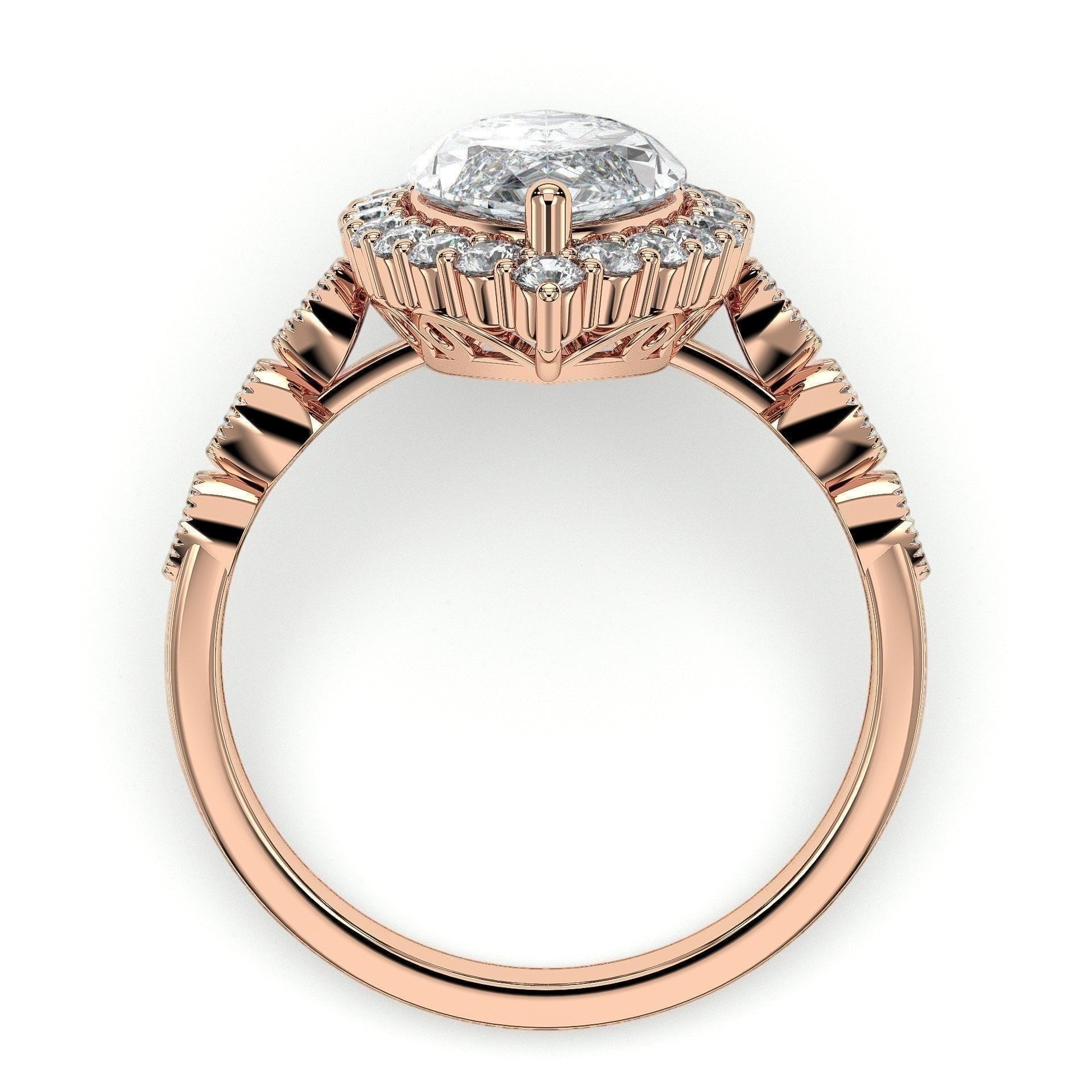 18K Rose Gold Vermeil