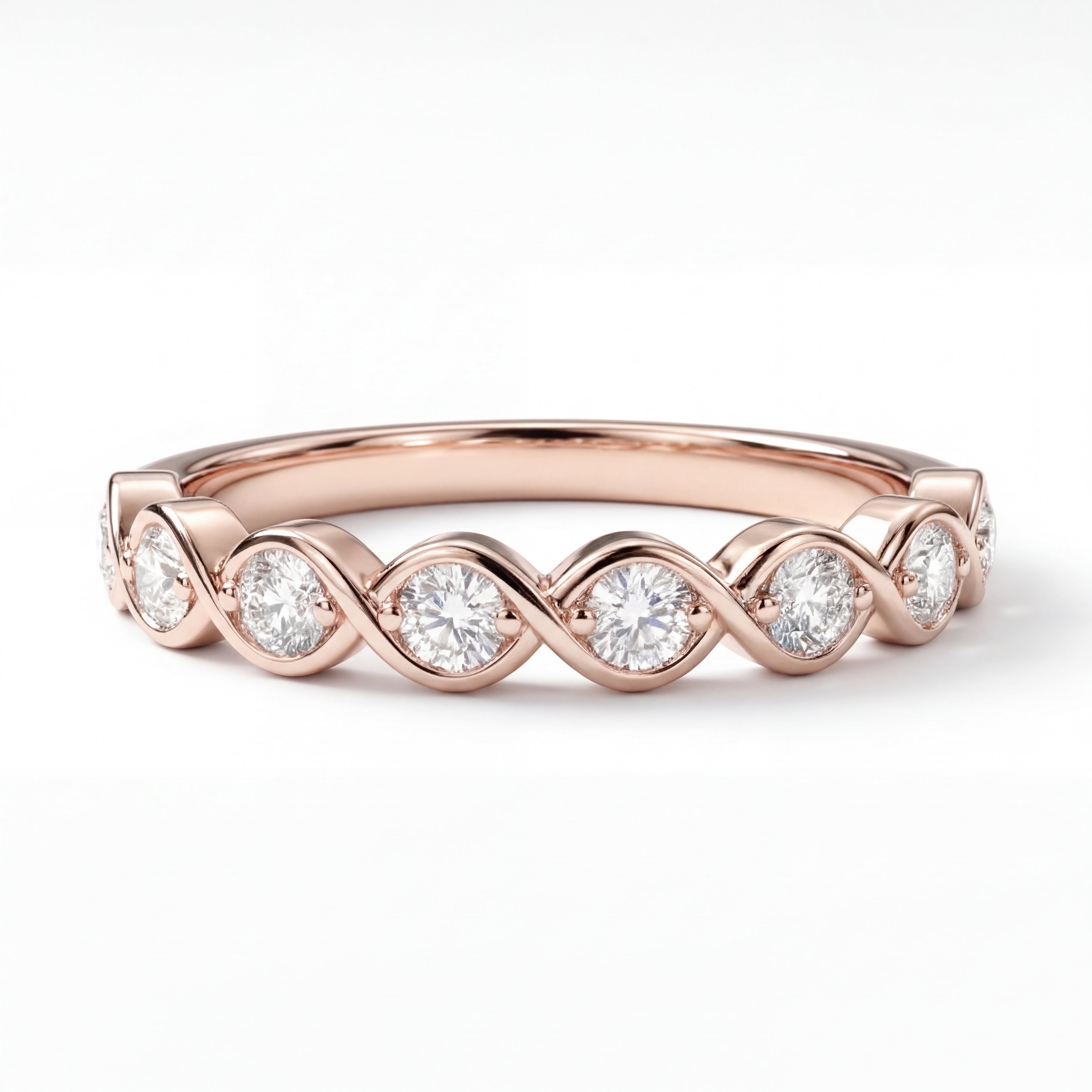 18K Rose Gold Vermeil