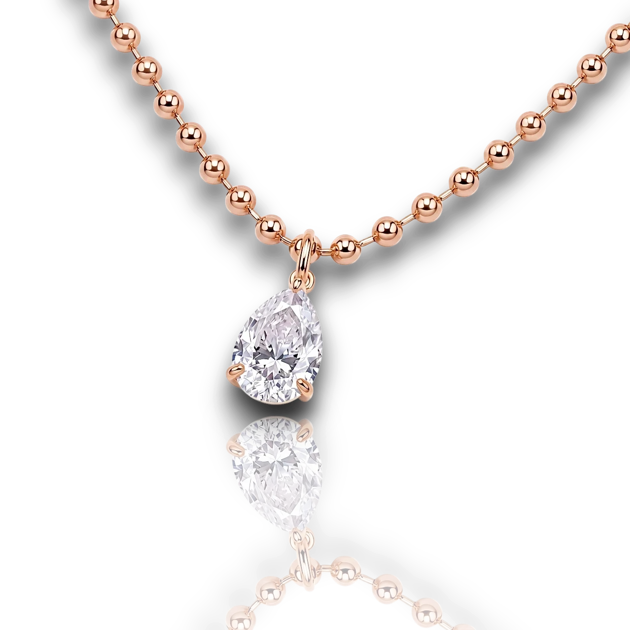 18K Rose Gold Vermeil