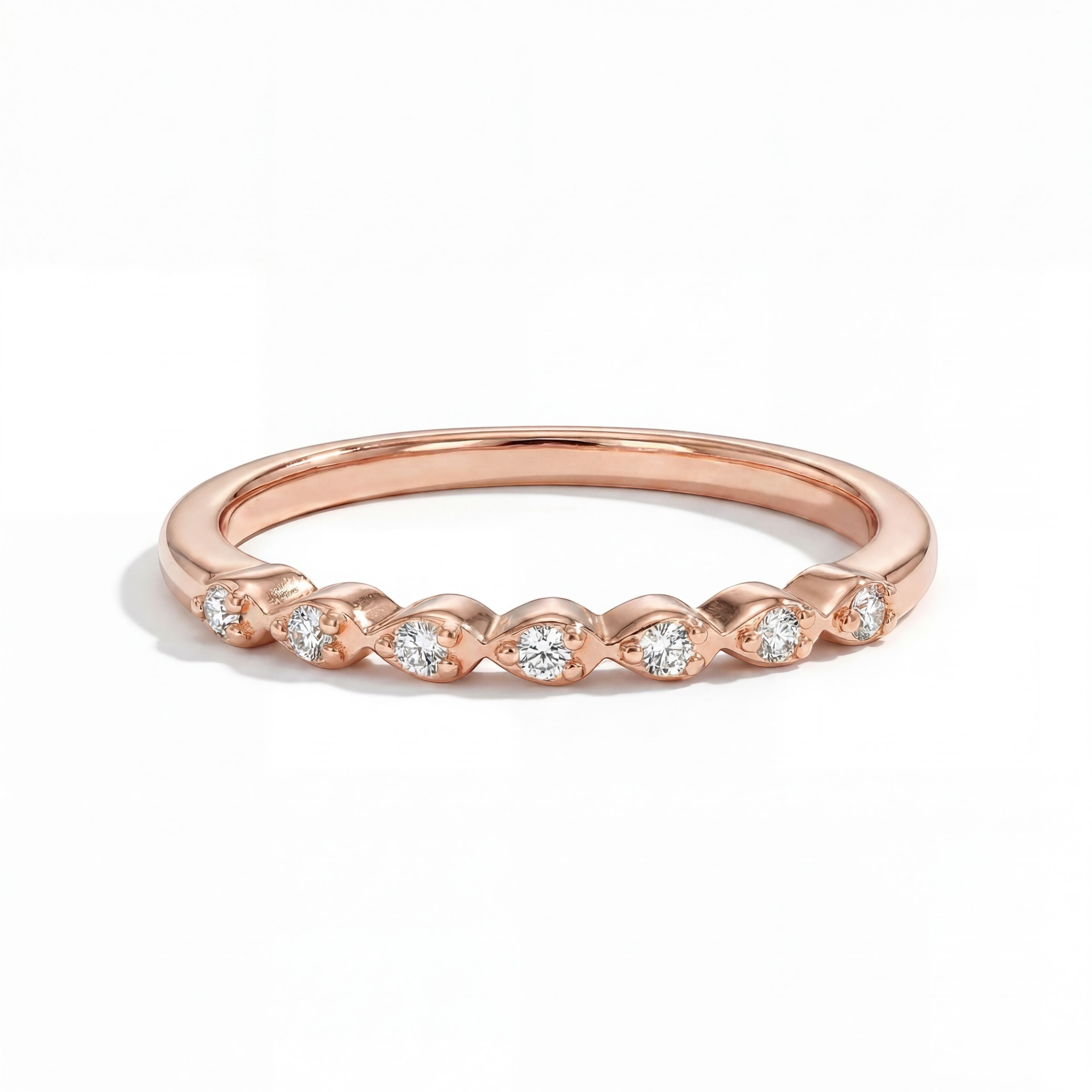 18K Rose Gold Vermeil