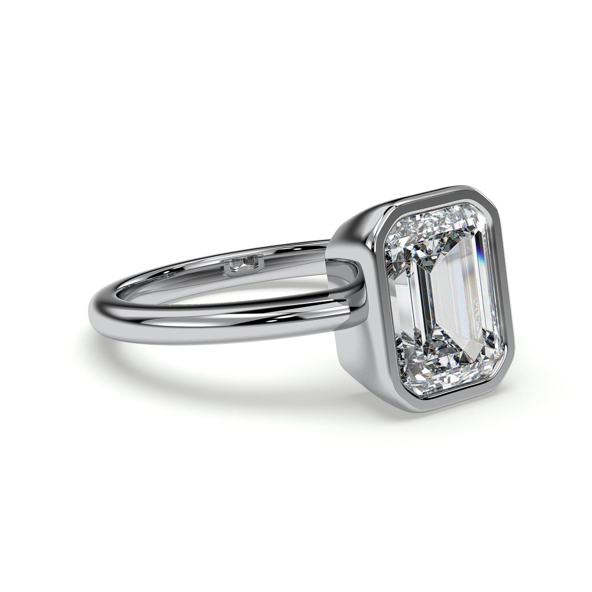 18K White Gold Vermeil