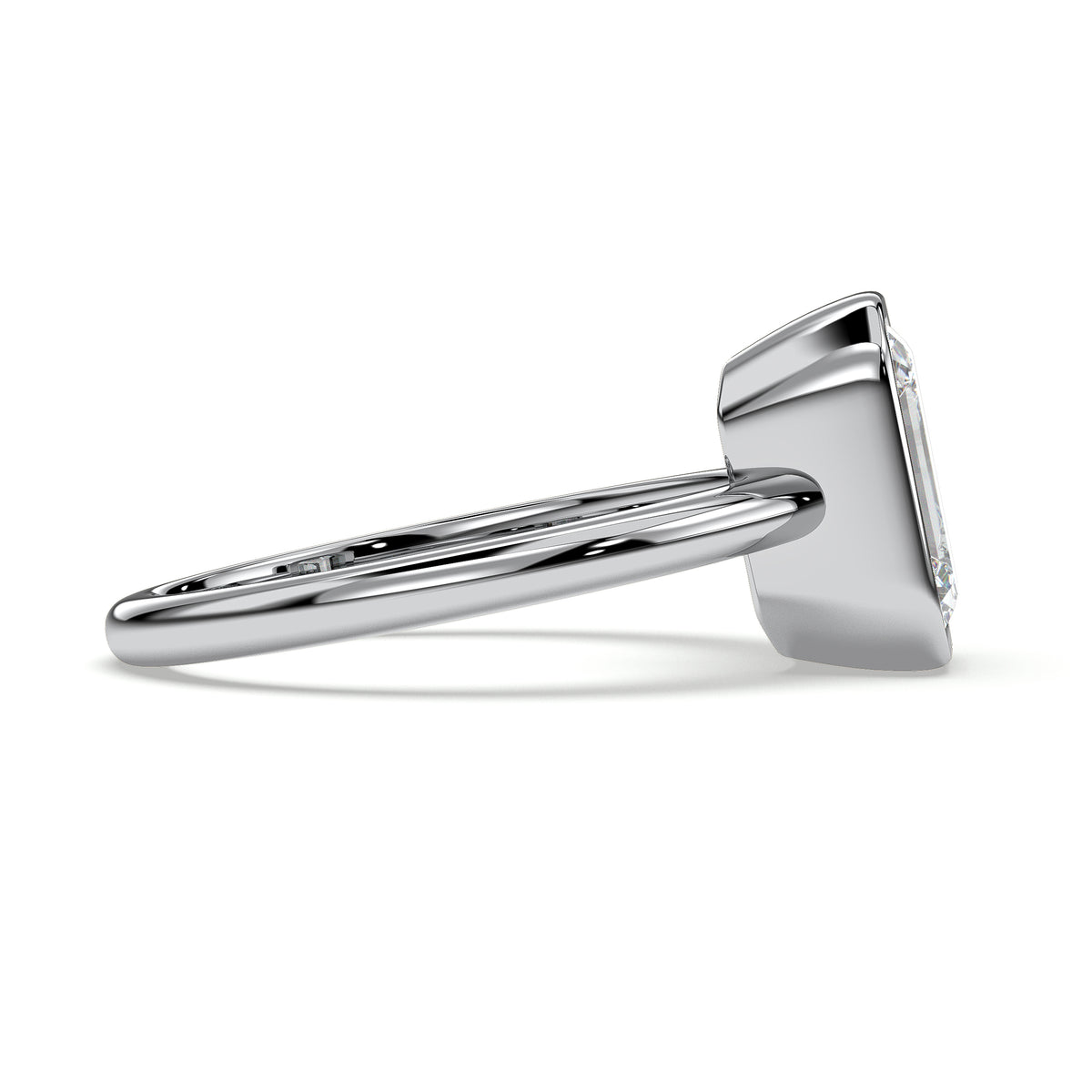 18K White Gold Vermeil