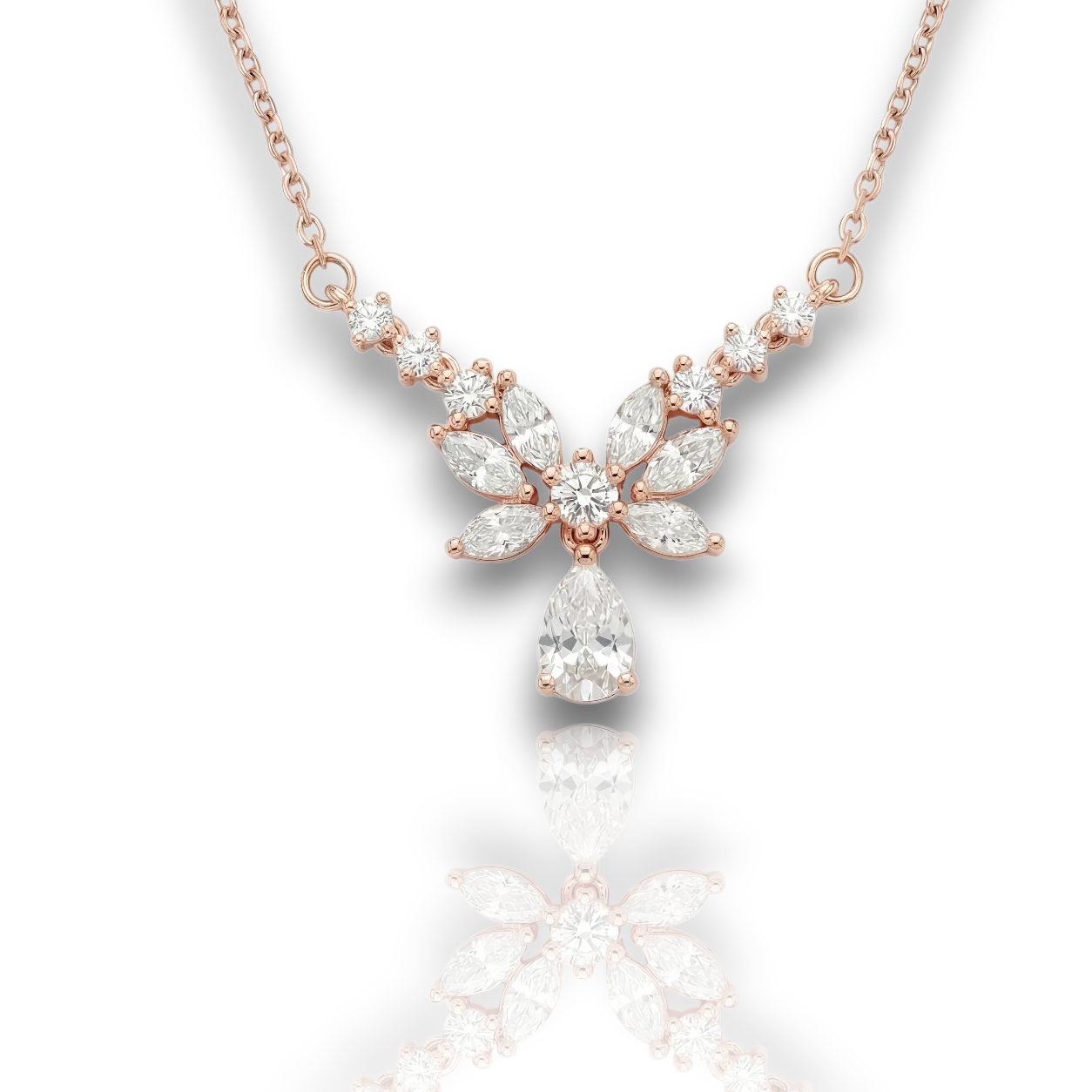 18K Rose Gold Vermeil