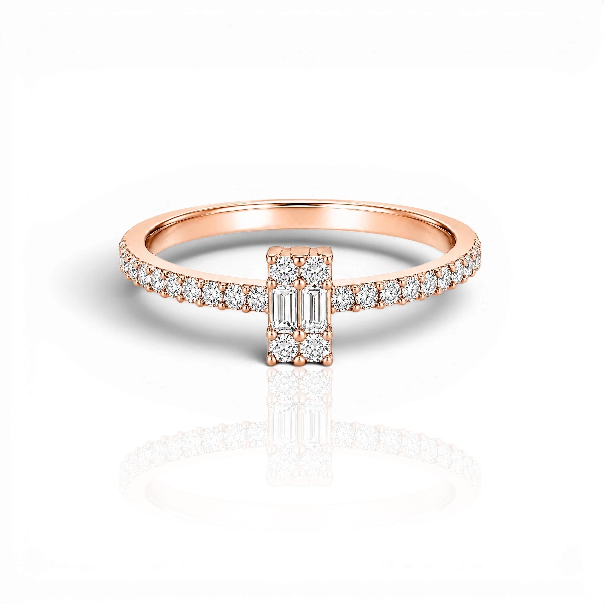 18K Rose Gold Vermeil