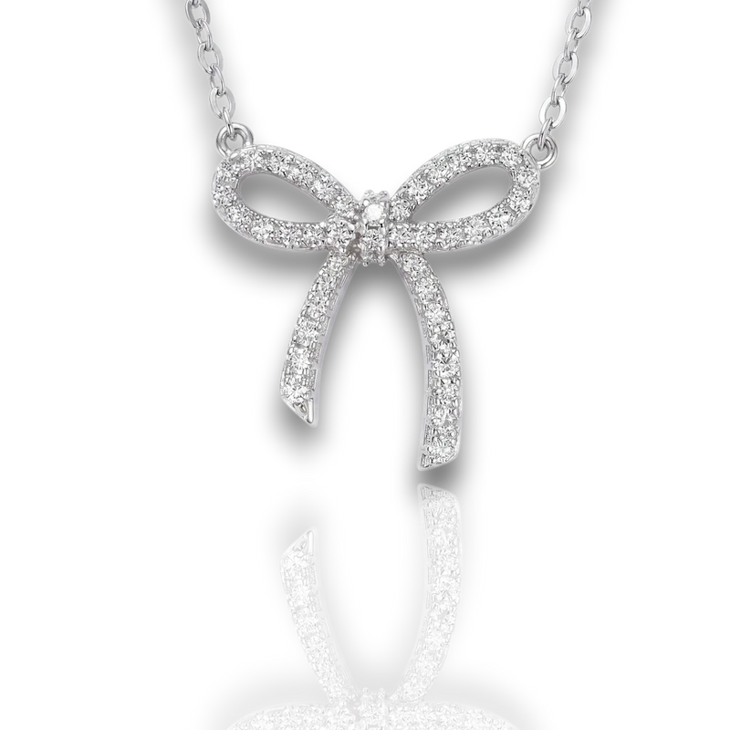 18K White Gold Vermeil