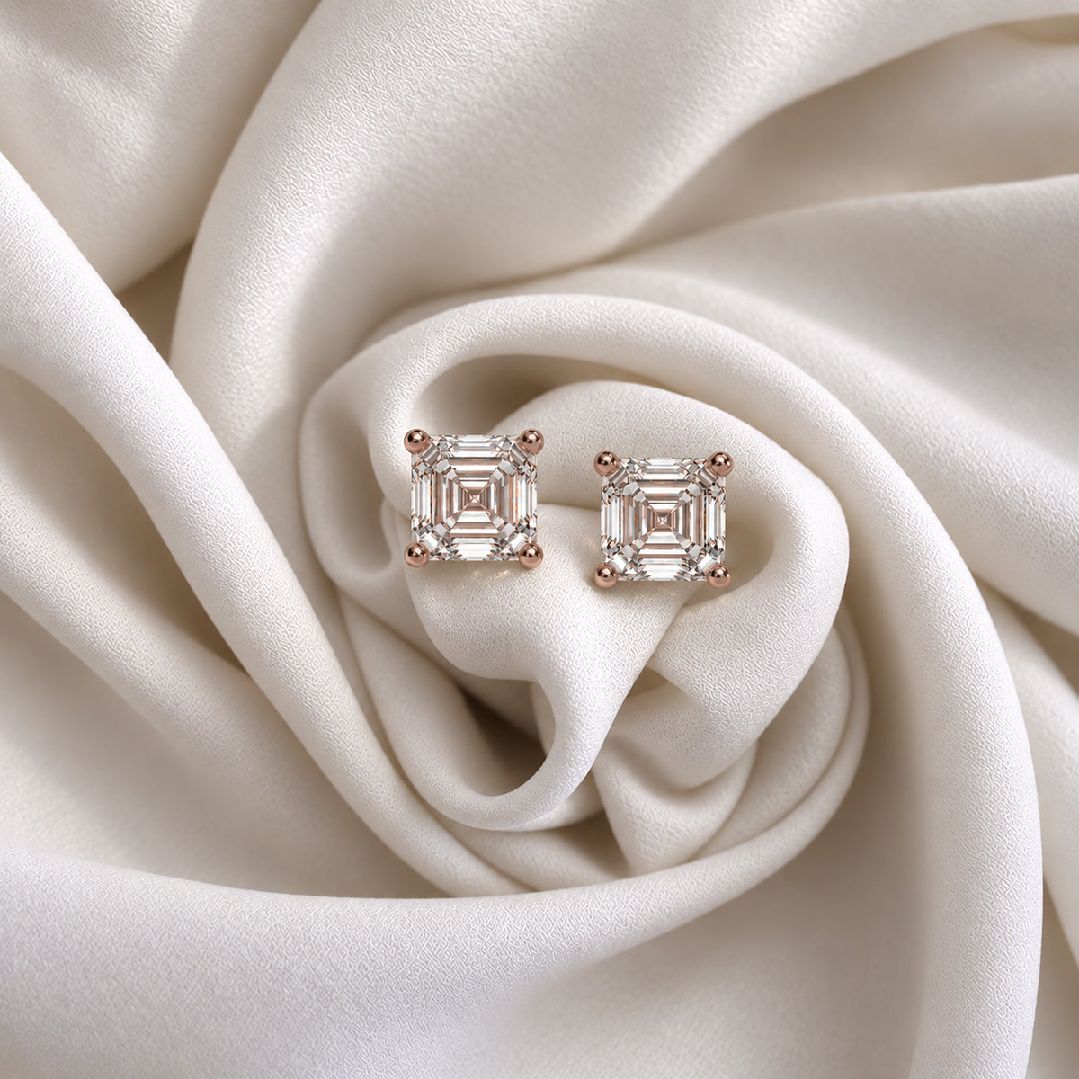 18K Rose Gold Vermeil / 1.00 CARAT