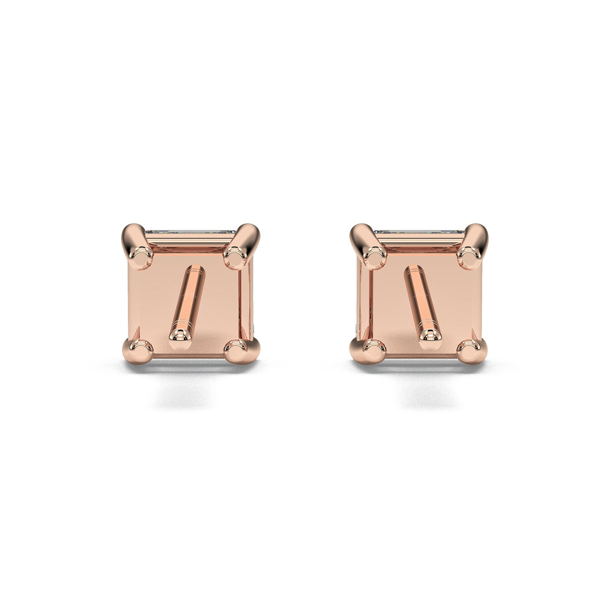 18K Rose Gold Vermeil / 1.00 CARAT