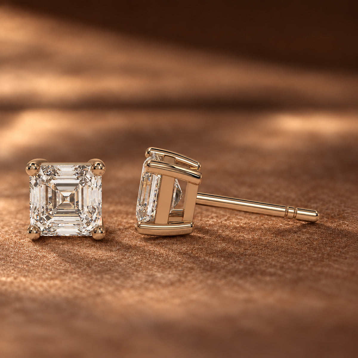 18K Yellow Gold Vermeil / 1.00 CARAT