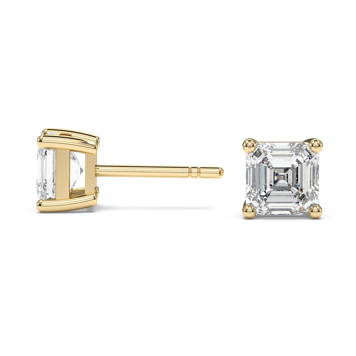 18K Yellow Gold Vermeil / 1.00 CARAT