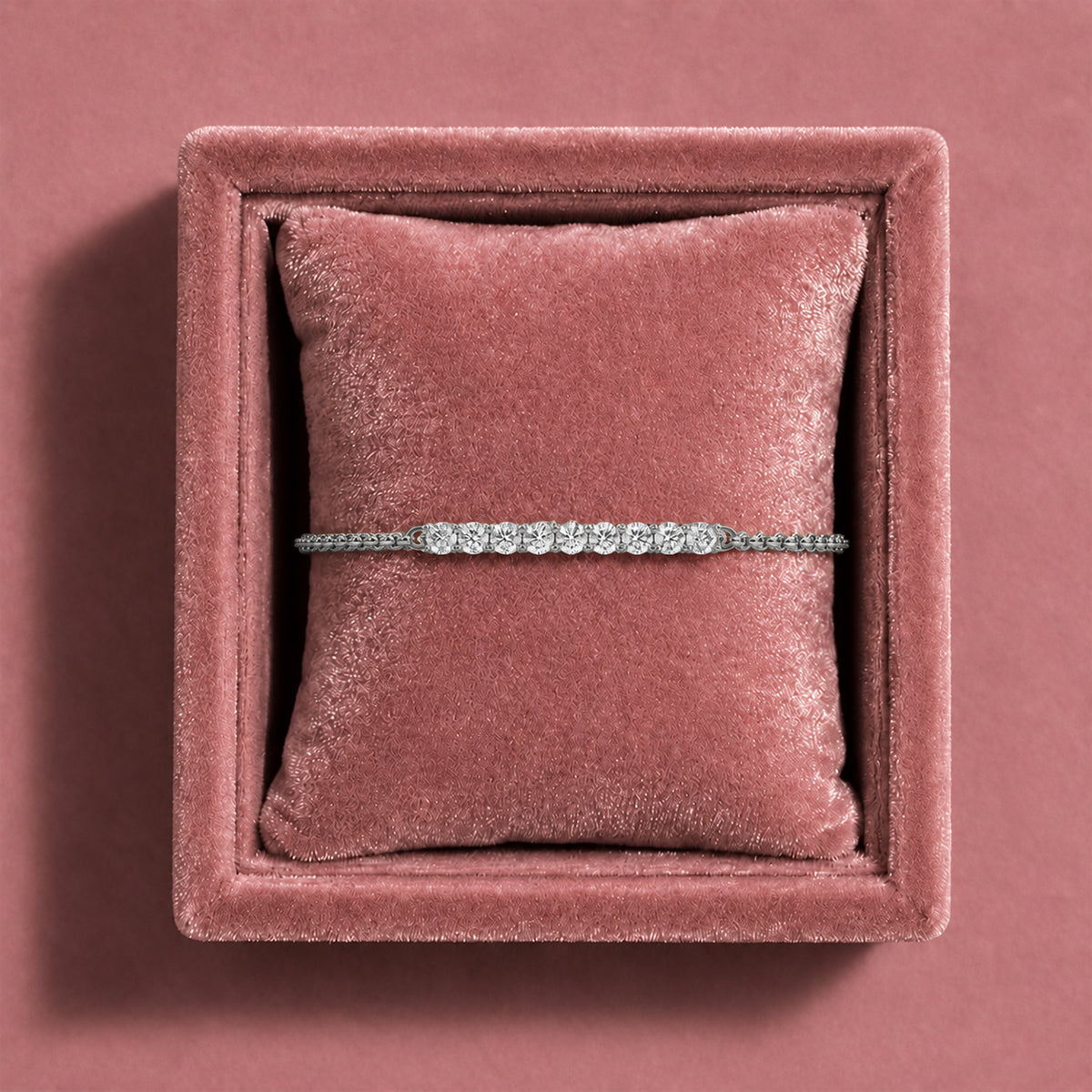18K White Gold Vermeil