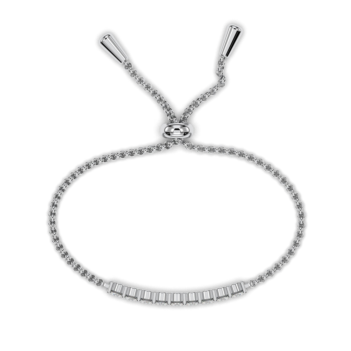 18K White Gold Vermeil